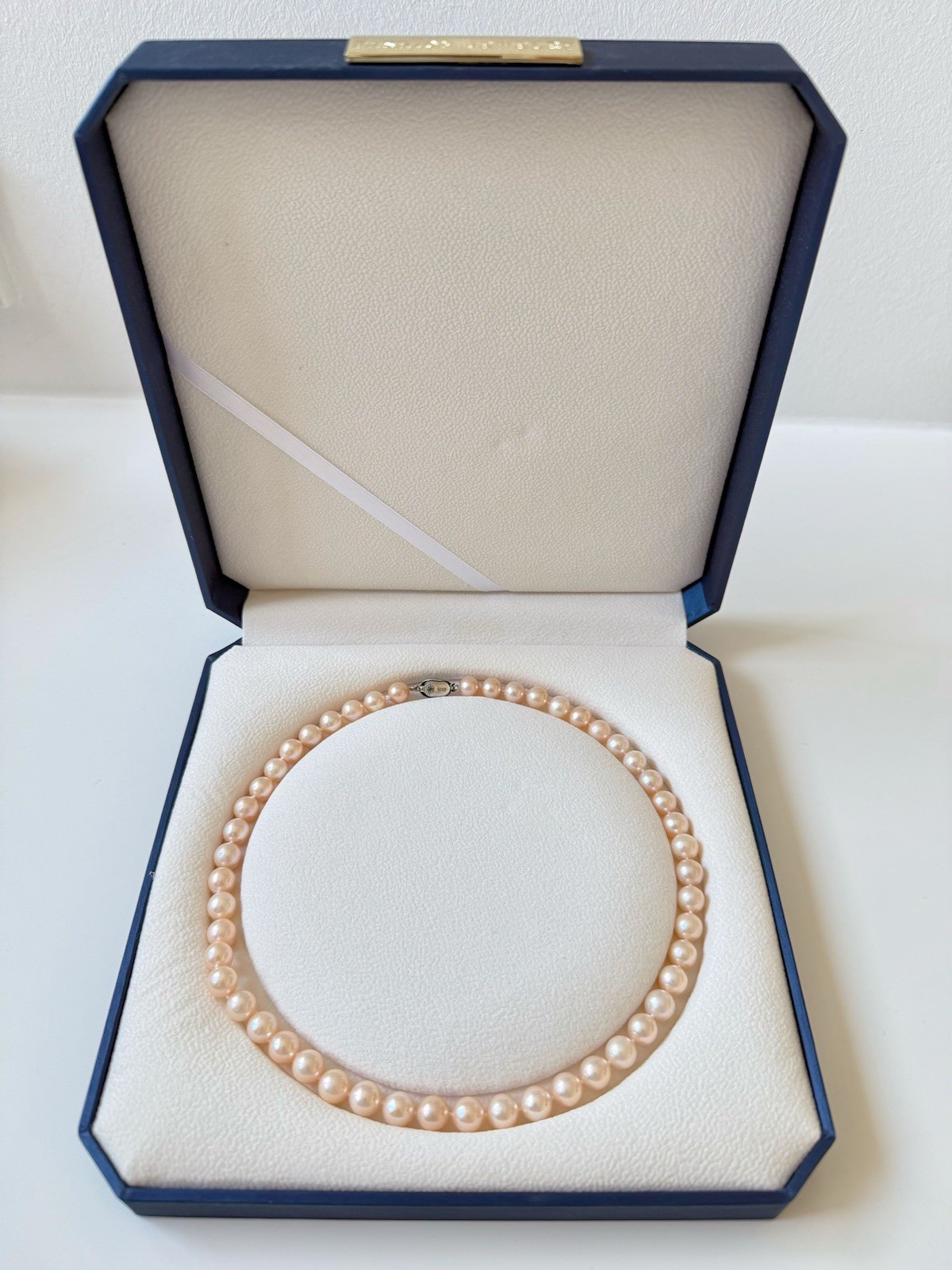 6.5-7.0mm Pink Freshwater Pearl Necklace – Preowned And In Box