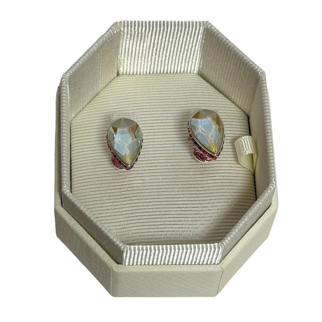 Swarovski Orbita drop earrings, multicoloured New