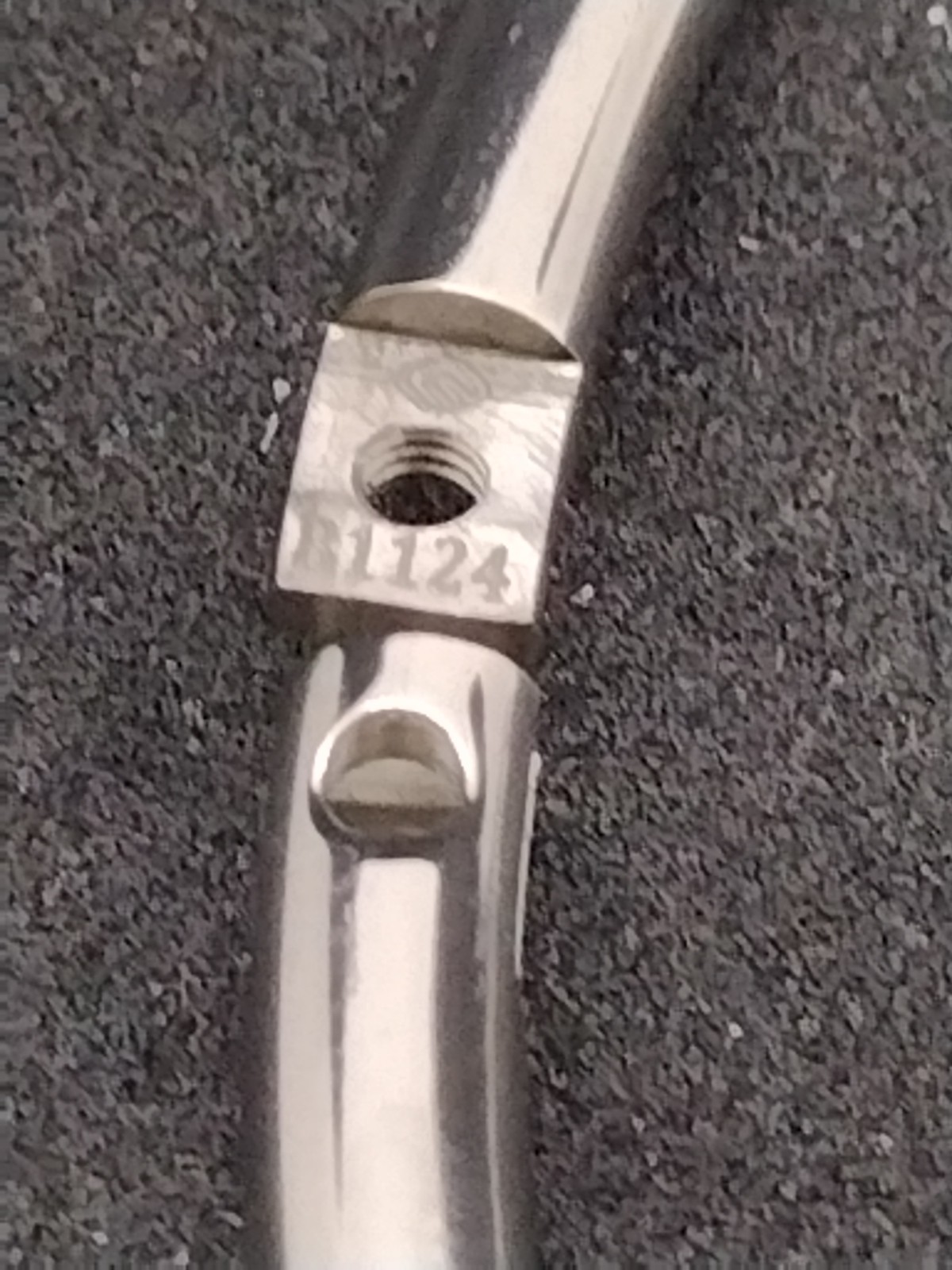 16 Inch 6mm Petite Polished Locking Eternity Collar Titanium With Key