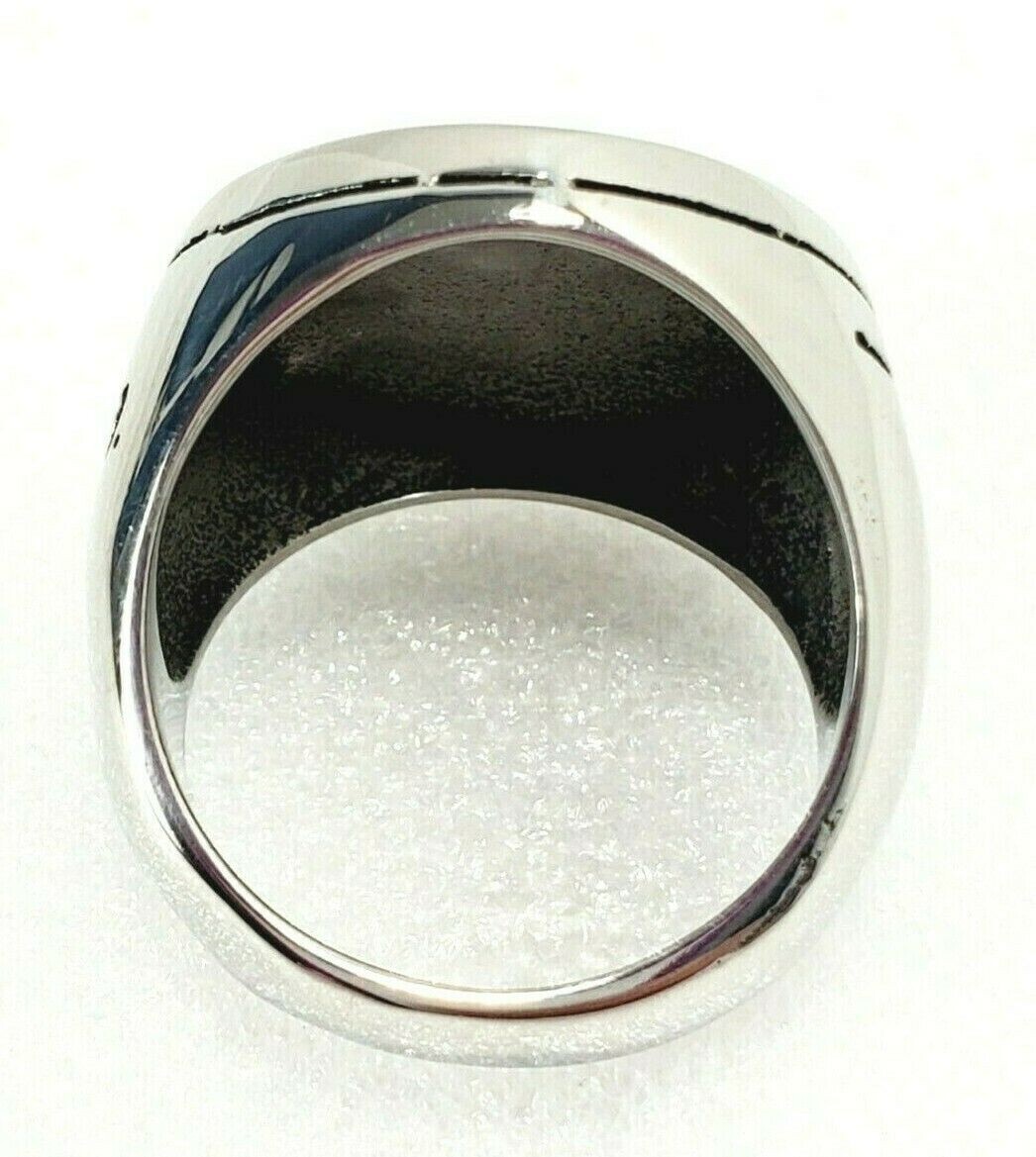 Motorcycle Biker Cruiser V Twin Bobber Stainless Steal Rings You Choose Size