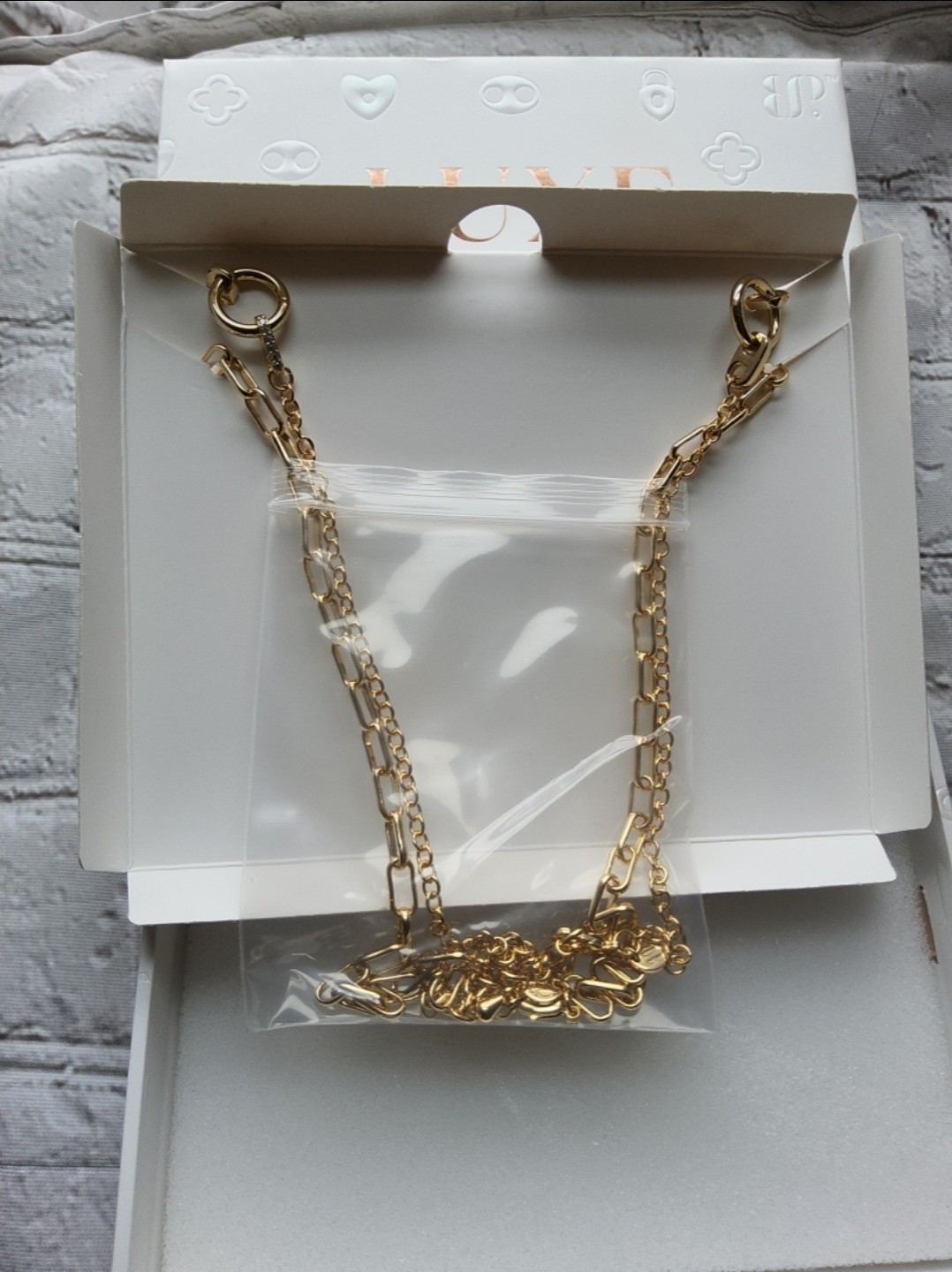 Bomb Party You Are Bedorable Spring Luxe Layer 2026 Necklace Gold