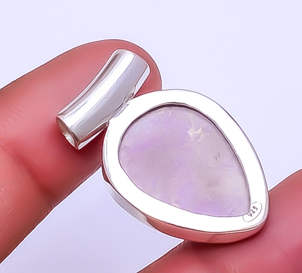 Phosphosiderite – Argentina Gemstone 925 Sterling Silver Pendant 1.33″ P93591472