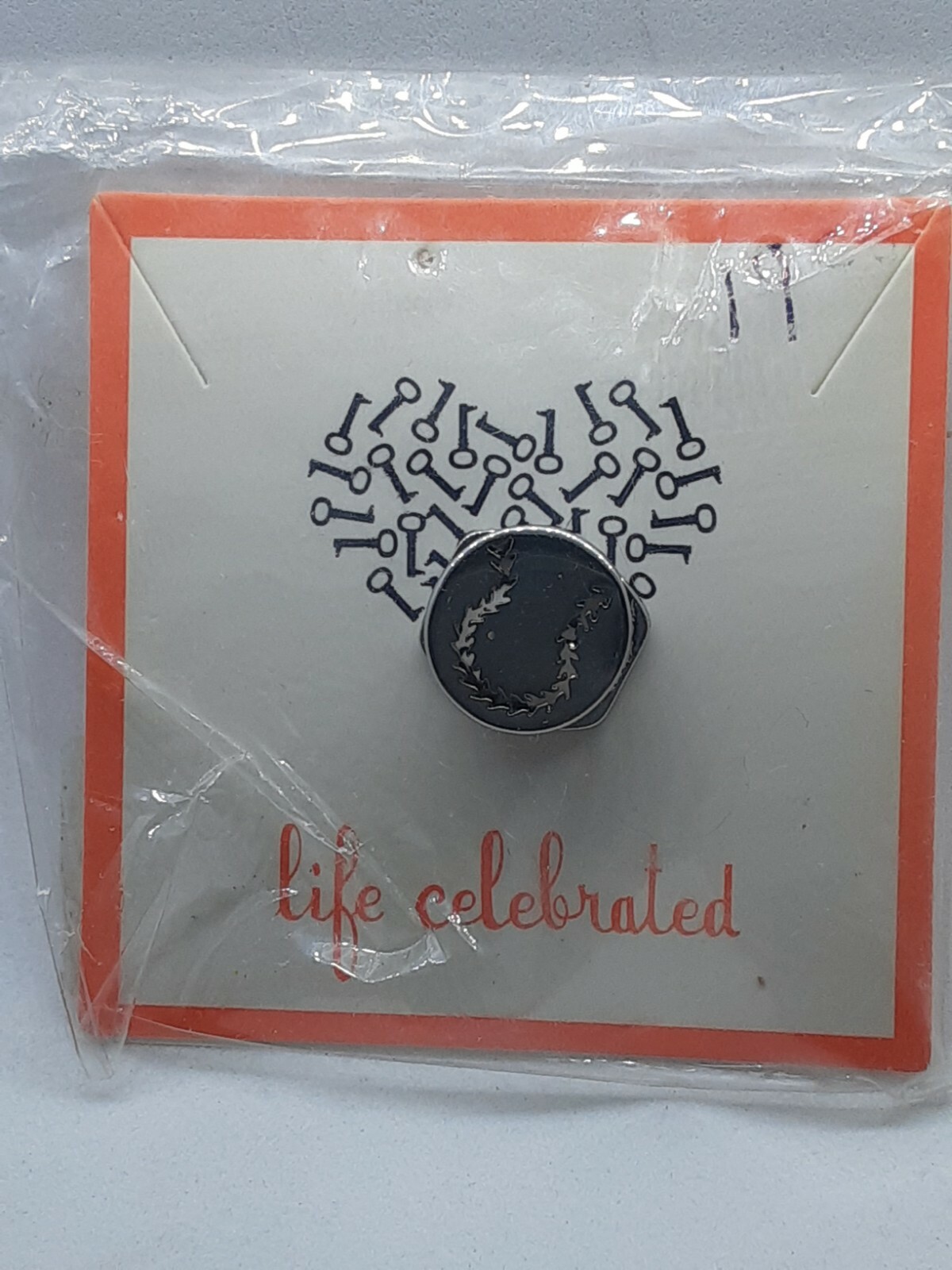 Keep Collective silver BASEBALL charm, retired/vintage! Nip!