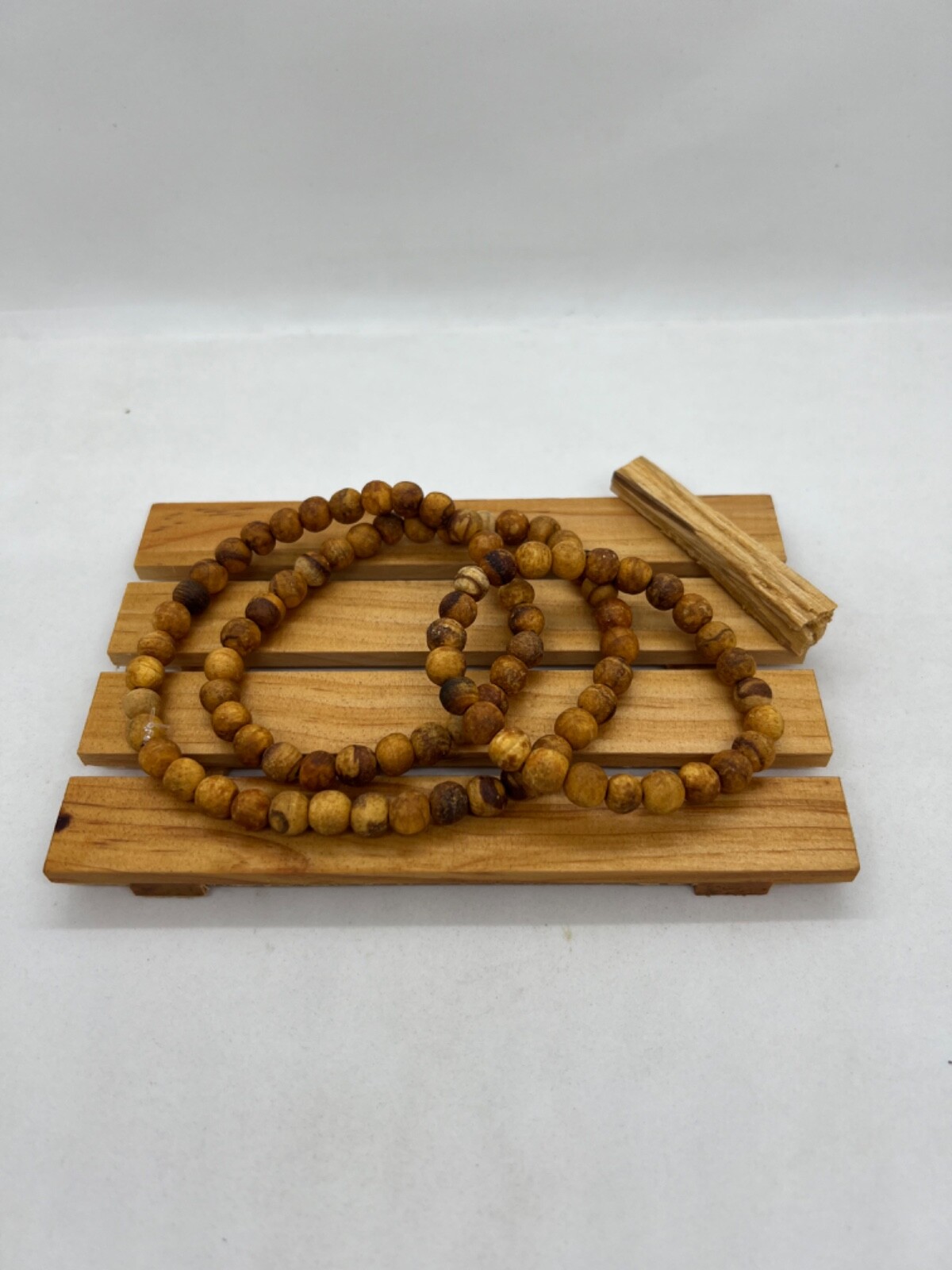 6 mm Palo Santo Wood Beads Bracelet hand-crafted made for meditation, relaxation