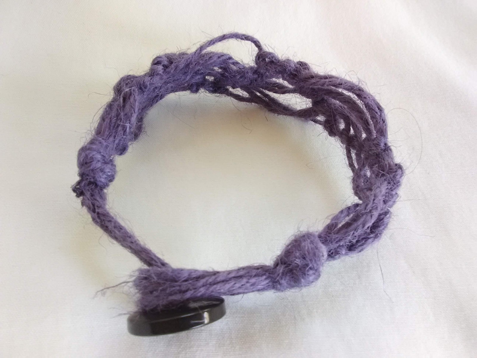 Bracelet Anklet Macrame Braided Hemp Unisex 10″ Eco Friendly USA Seller New