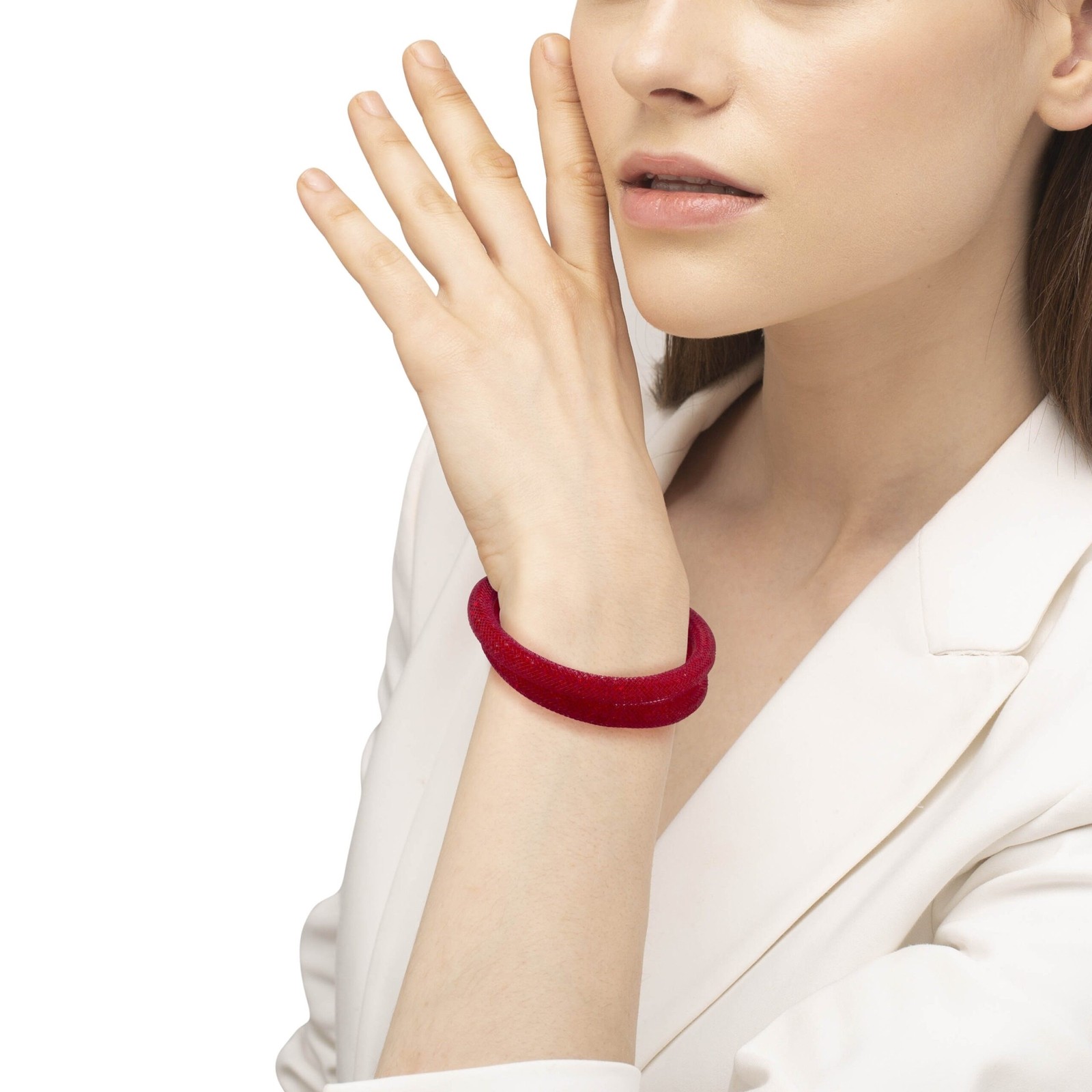 Swarovski Stardust Red Crystals Bracelet – Medium 5184845-M