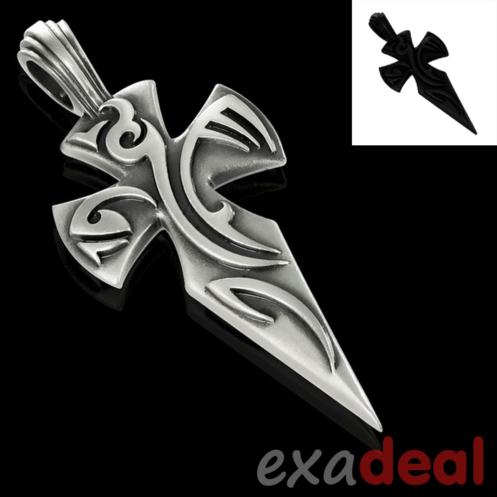 BICO Pendant – E238 SANCTI “Faith Without Limits” Cross Christian Sacred NEW