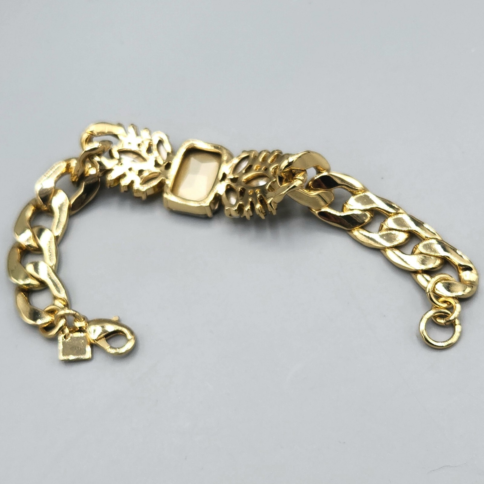 Featured Contemporary: Banana Republic Golden Smoke Crystal Chain Bracelet 7″