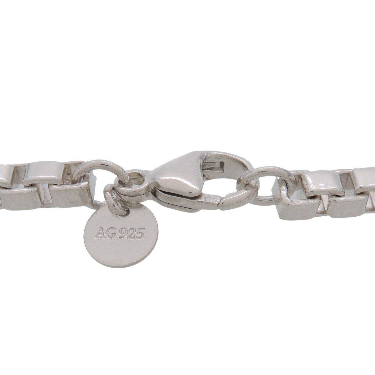 Tiffany & Co Venetian Link Bracelet SV925 Silver Authentic Used F/S