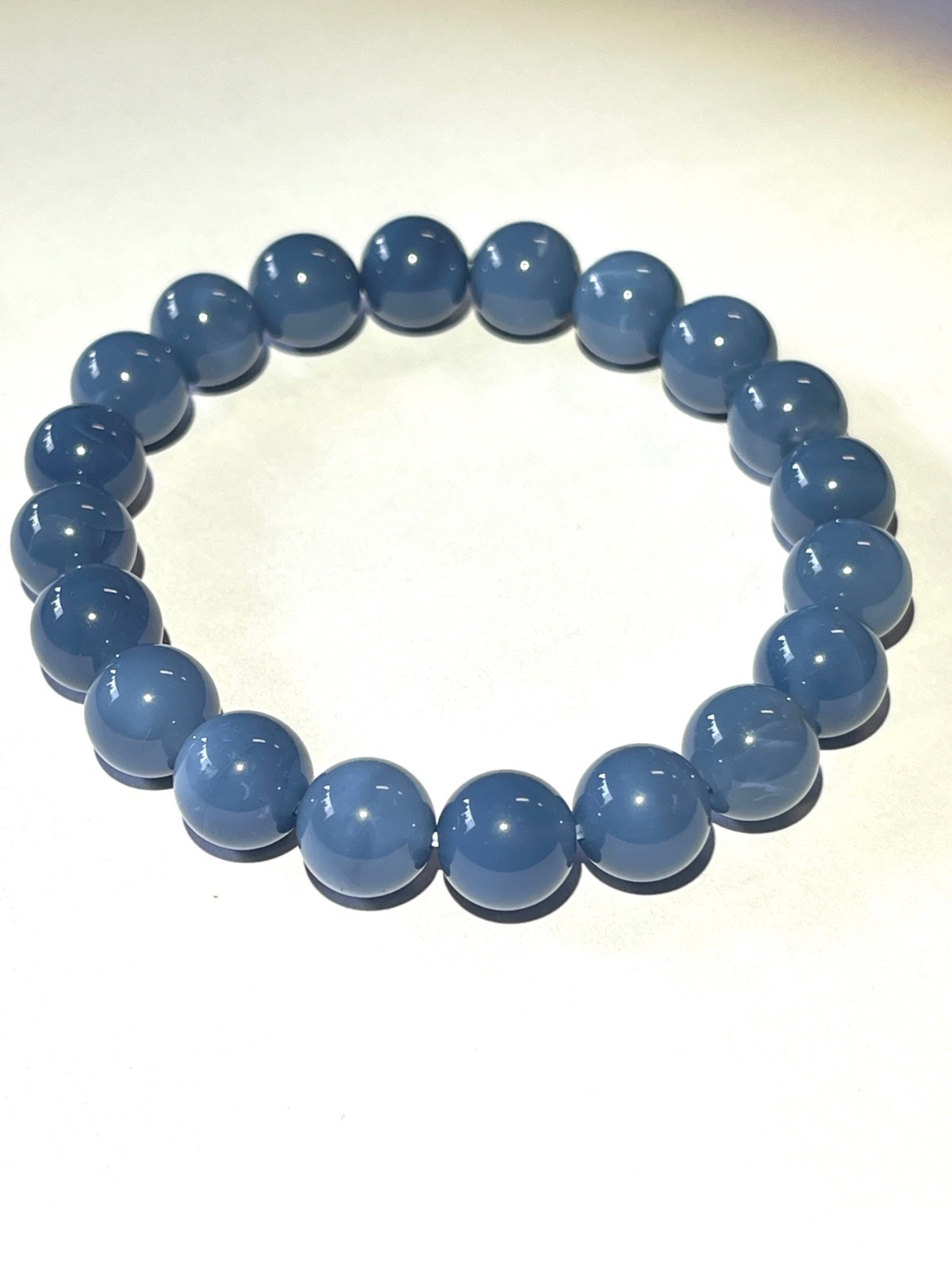 Owyhee Blue Opal Rare Natural Bead Crystal Gemstone 9mm