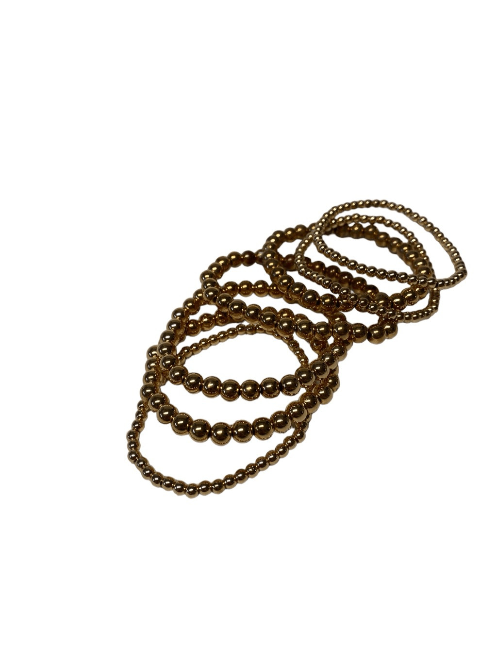 8 Other Reasons Beaded Bracelet in Gold Set of 7