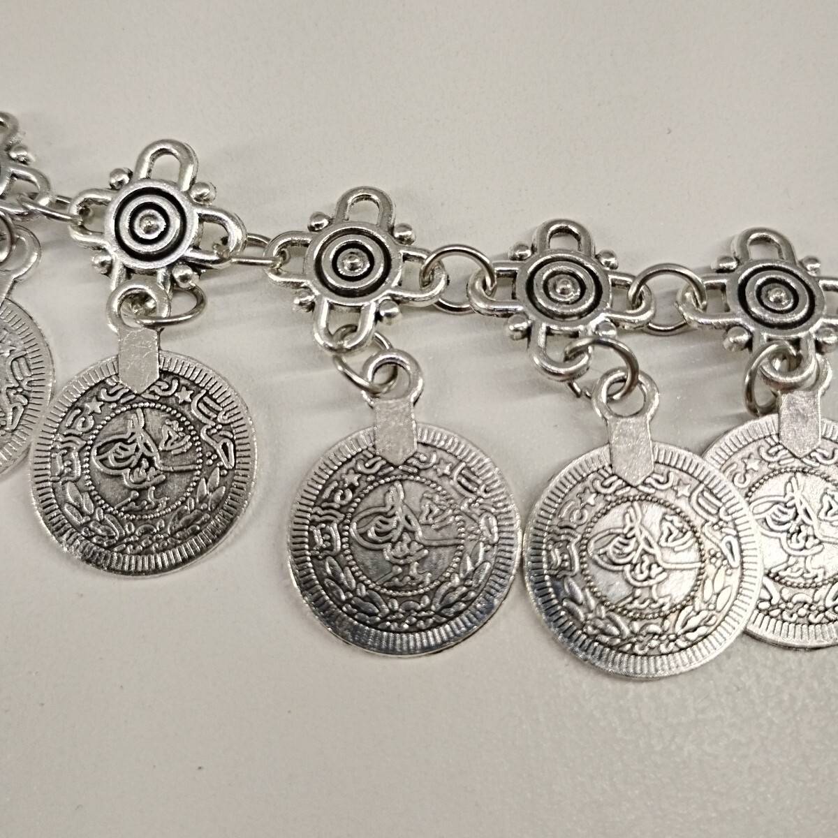Jingling Coin Anklet Brass Plated 9″ – 10.5″ Fashion Jewelry