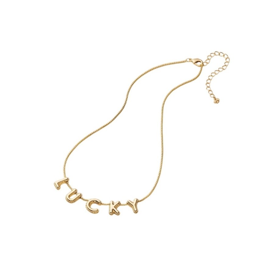 Kate Spade New York x Target Lucky Gold Bubble Pendant Necklace NWT