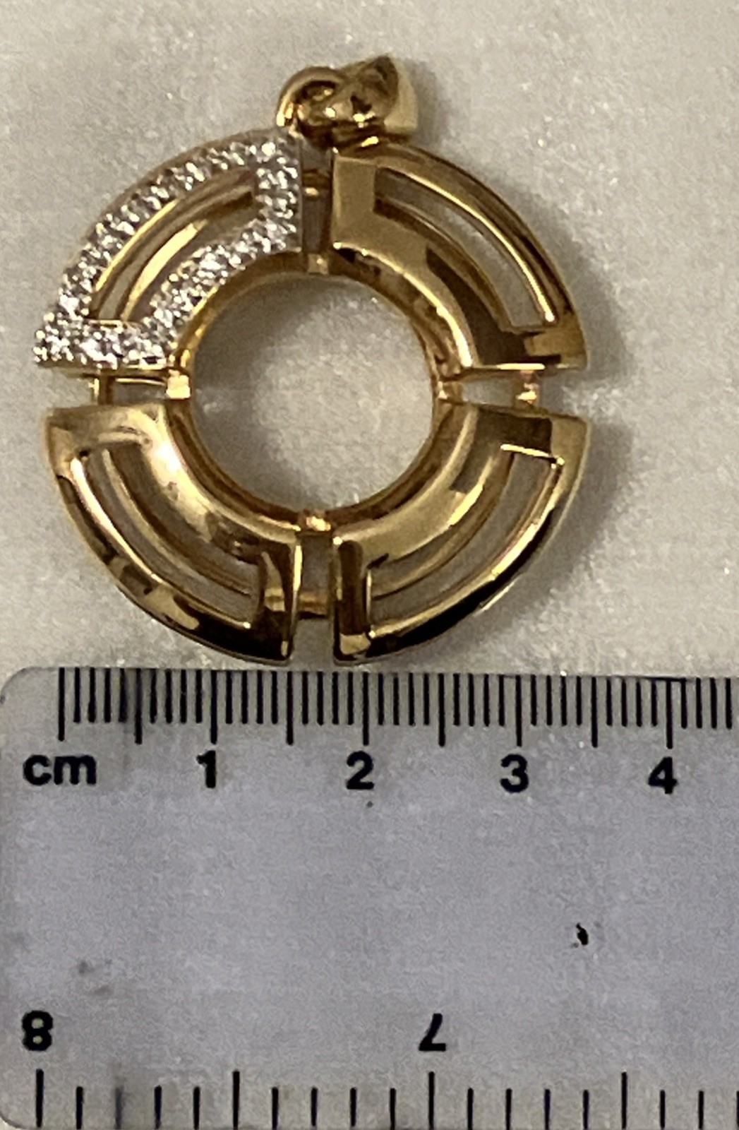 Geometric Reversible Pendant
