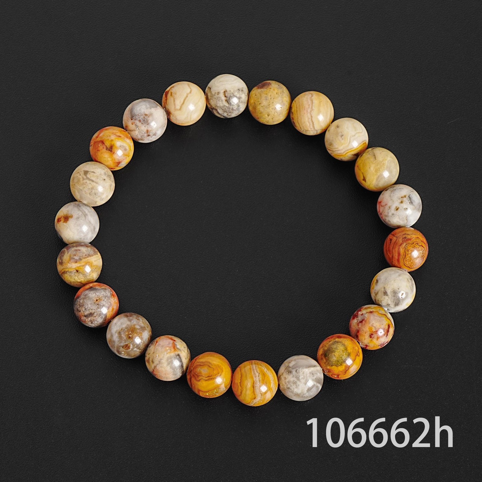 8mm Mixed Natural Gemstone Bracelet Multicolor Healing Round Beads For Man Woman