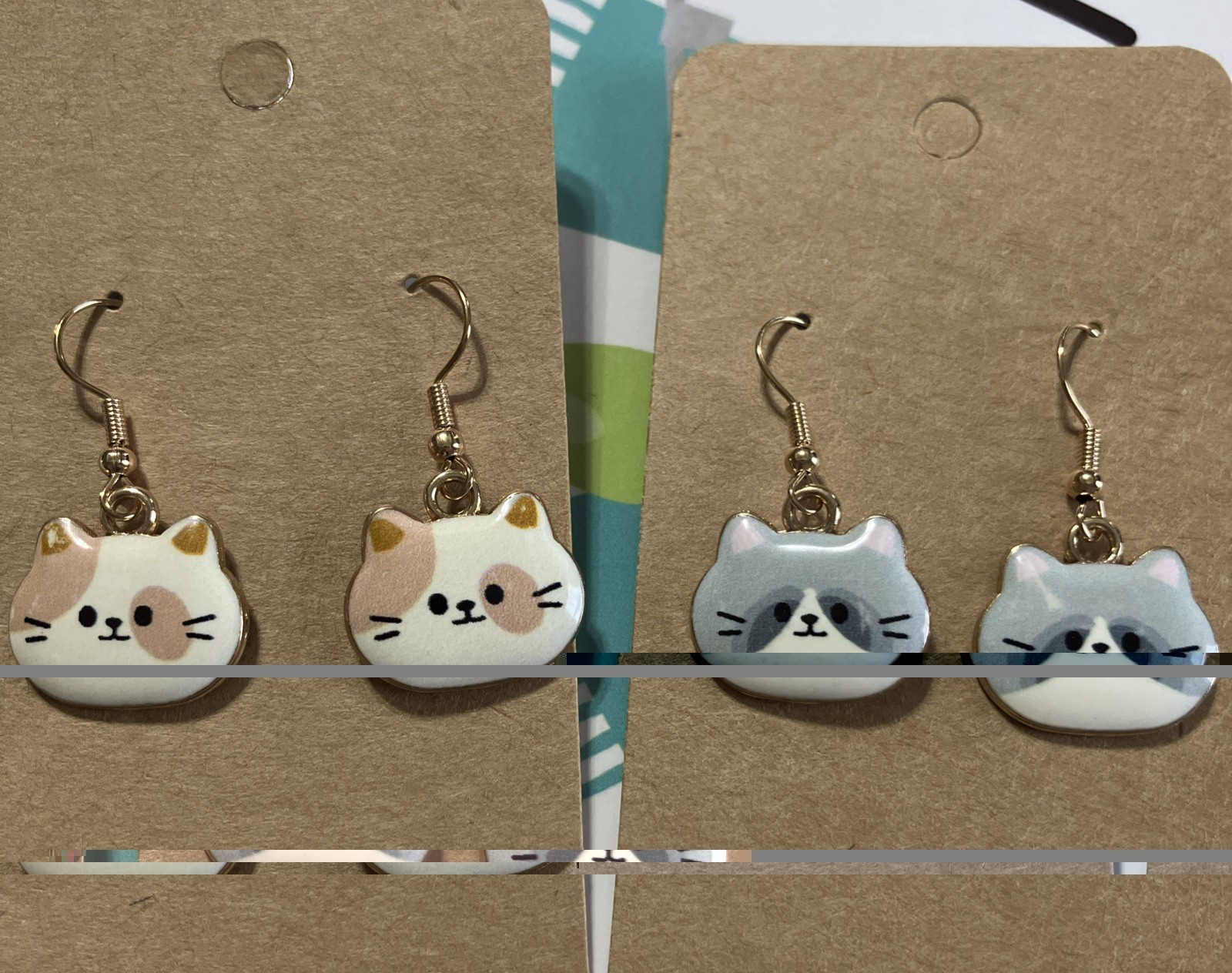 New Buyer’s Choice Cute Cat Kitten Earrings Women Girls Dangle Pierced Jewelry
