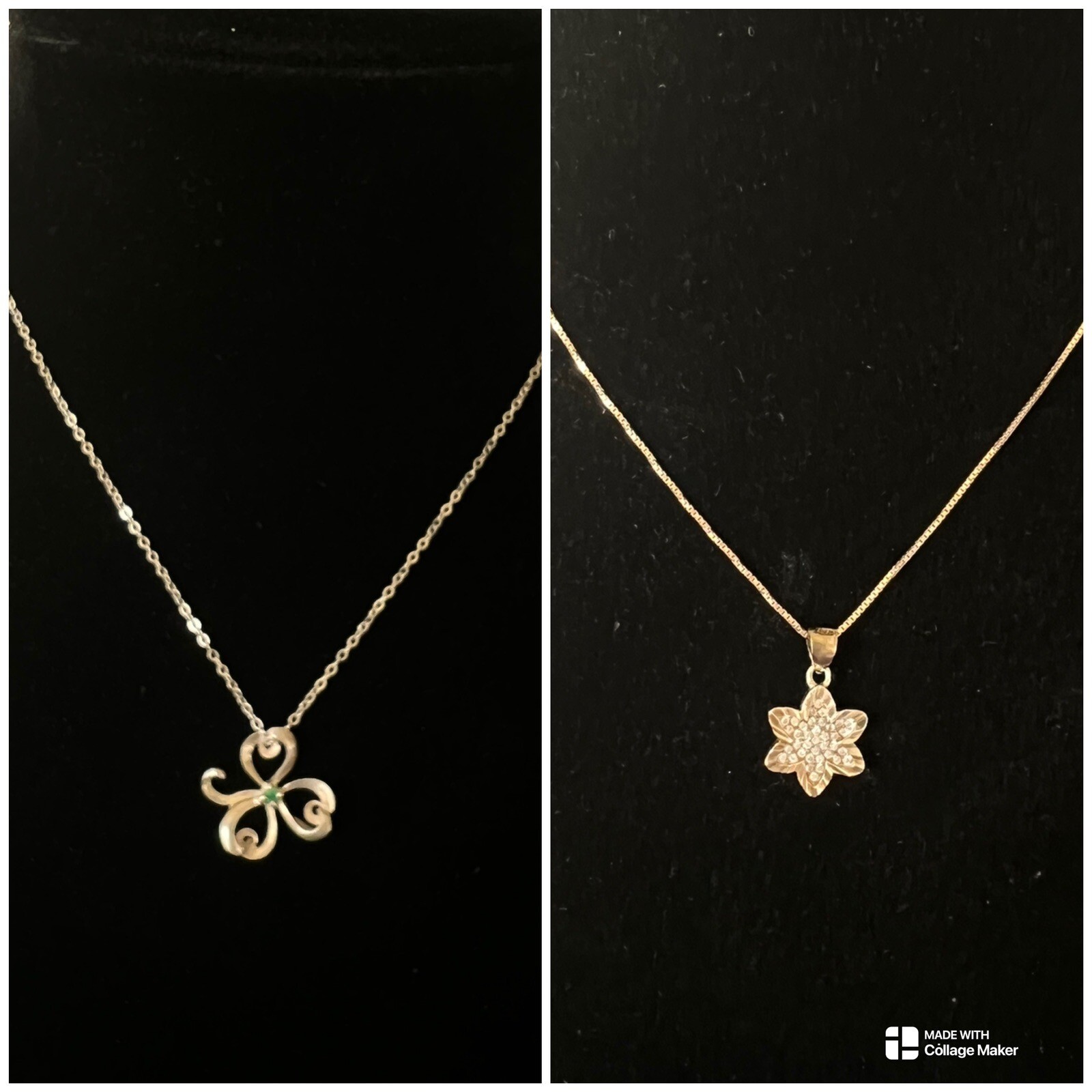 Real SILVER Unique Jewelry 925 Sterling Silver Chain Necklace Made Italy $38 Ea