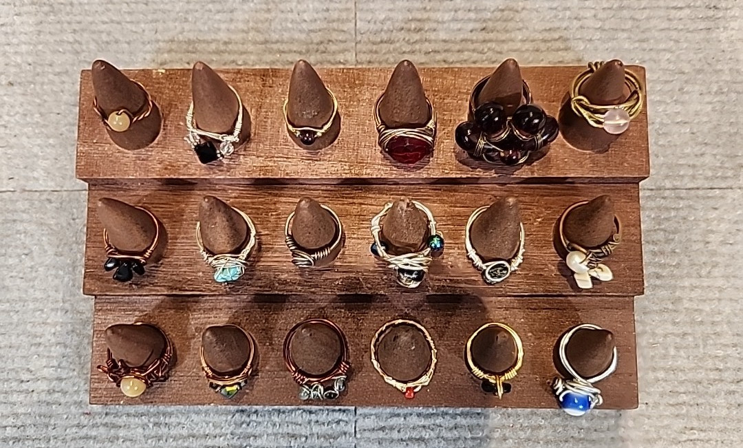 Jewelry 18 Wire Wrapped Celtic Theme Rings Sized See Description Lot #153
