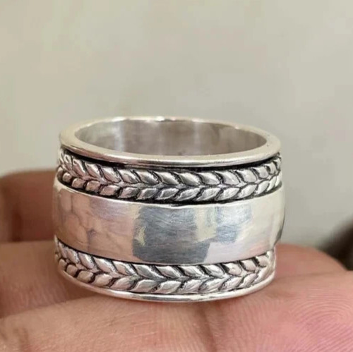 925 Sterling Silver, Solid Silver, Band Ring, Wide Band Ring