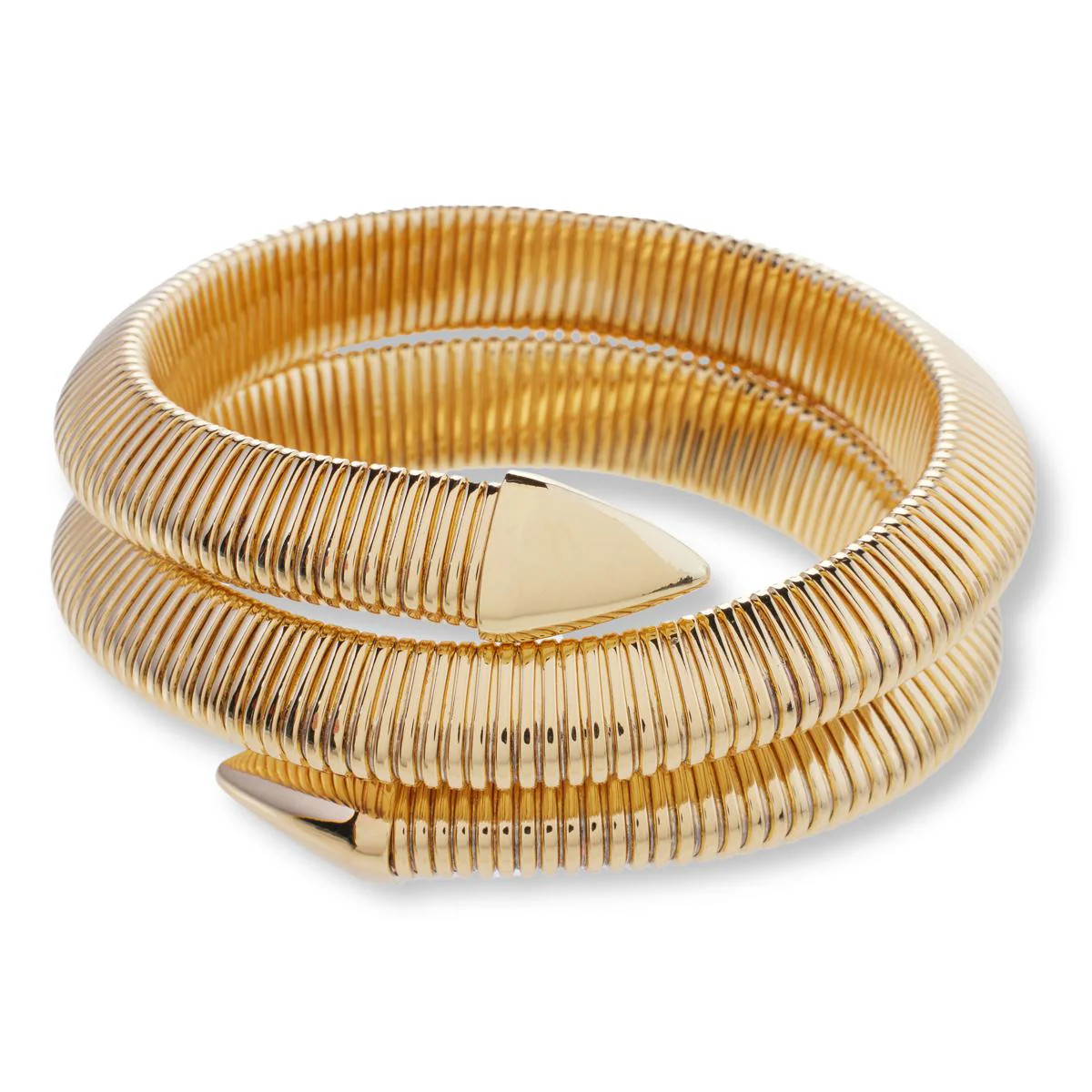 Bellezza Bronze Tubogas Coil Bracelet, 7″