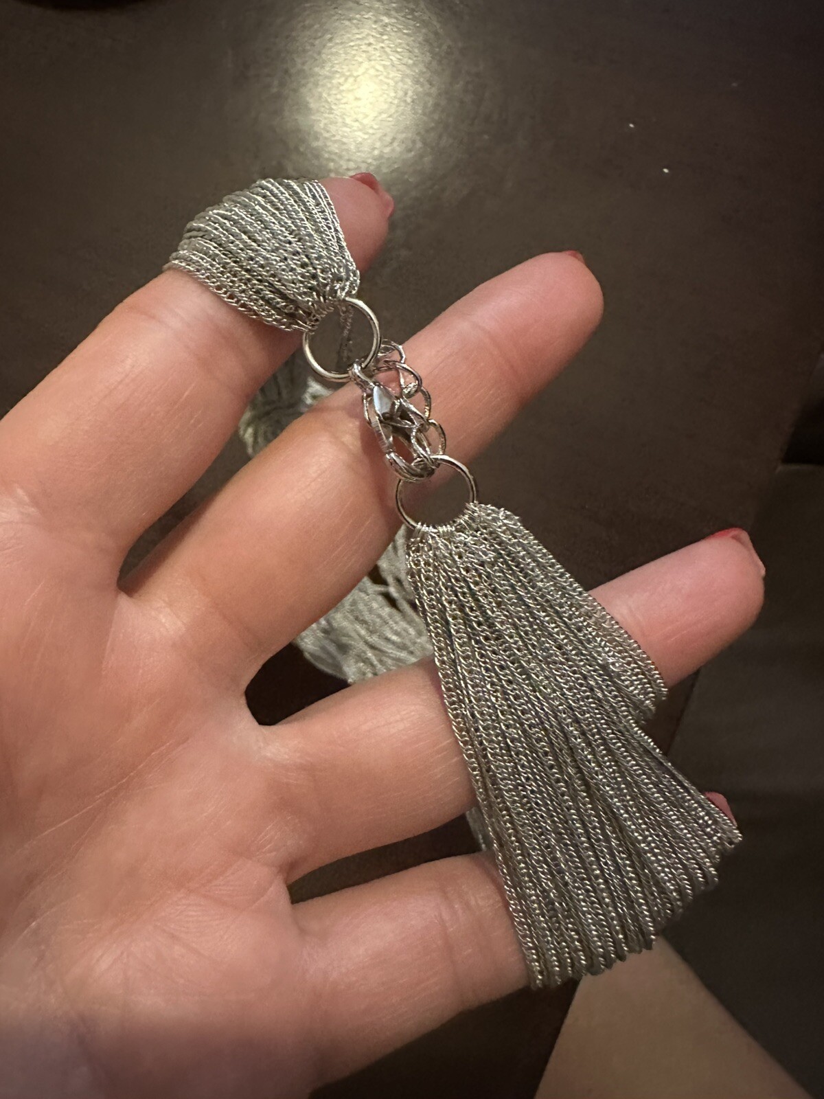 Multichain Silver Necklace