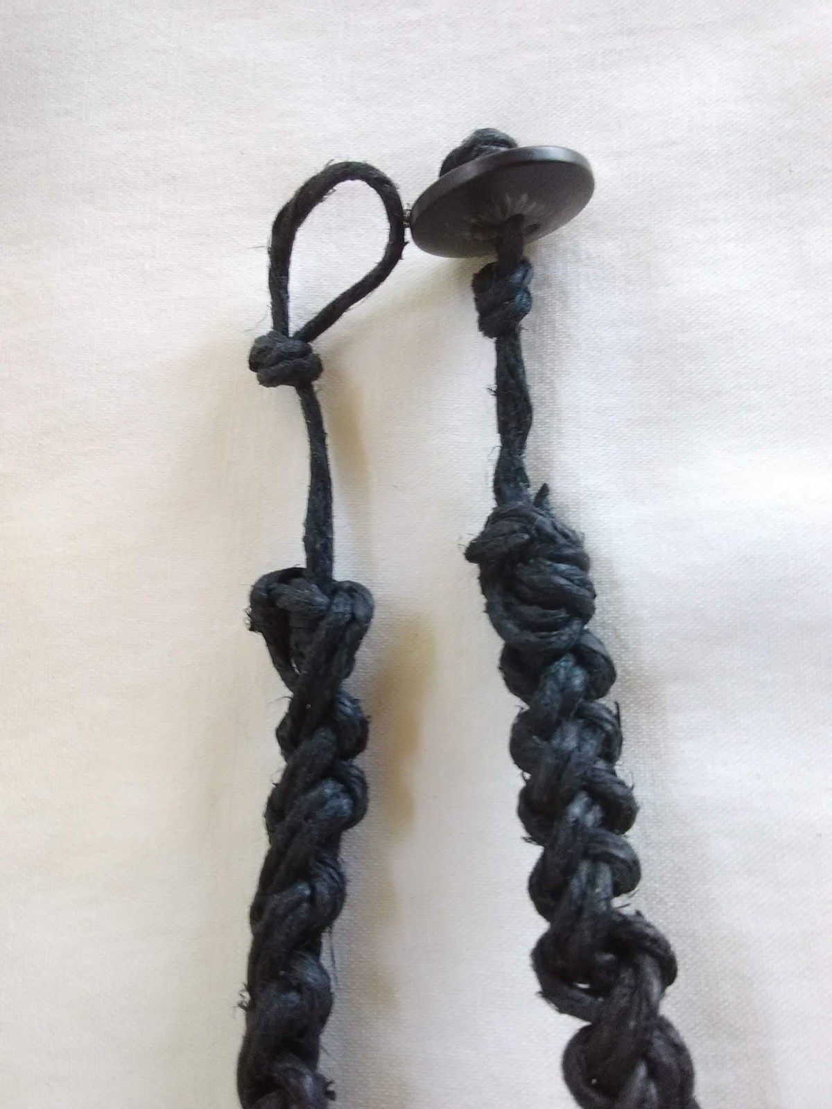 Anklet Macrame Braided Hemp Adj Unisex 11″ Eco Friendly USA Seller New