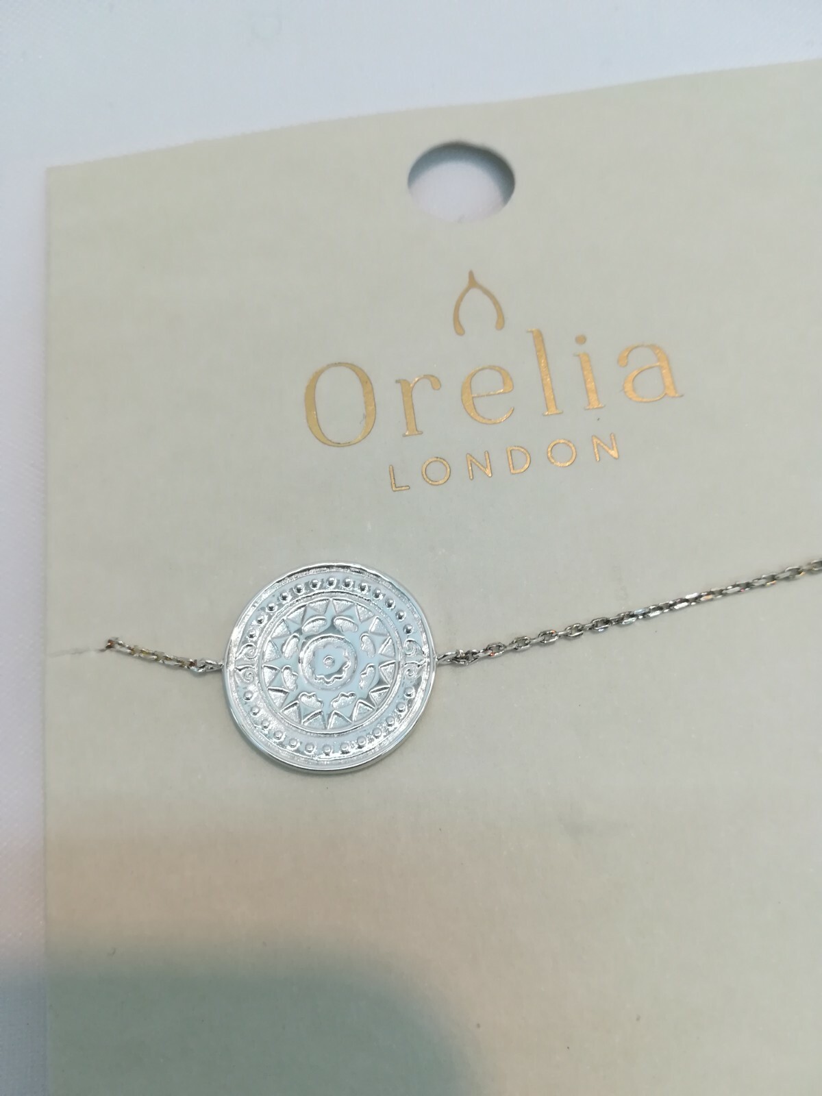 BNWT RRP £18 Orelia London Silver Plated Charm Bracelet Womens Girls # Christmas