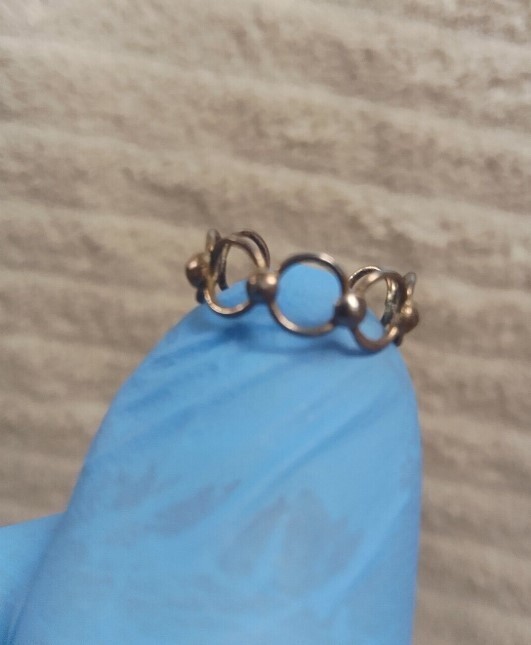 Womens Daily Use Solid Metal Adjustable Circle Style Foot Toe Ring 925 Silver
