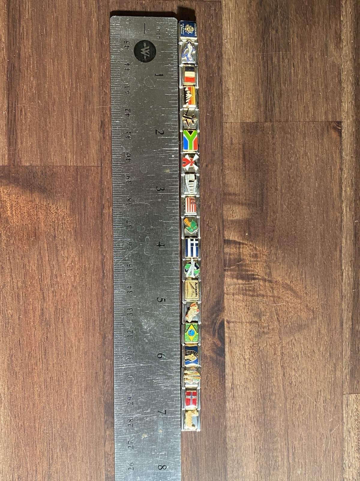 20 Charm Travel/ Passport/ Airplane *Completed Bracelet * Italian Charm New