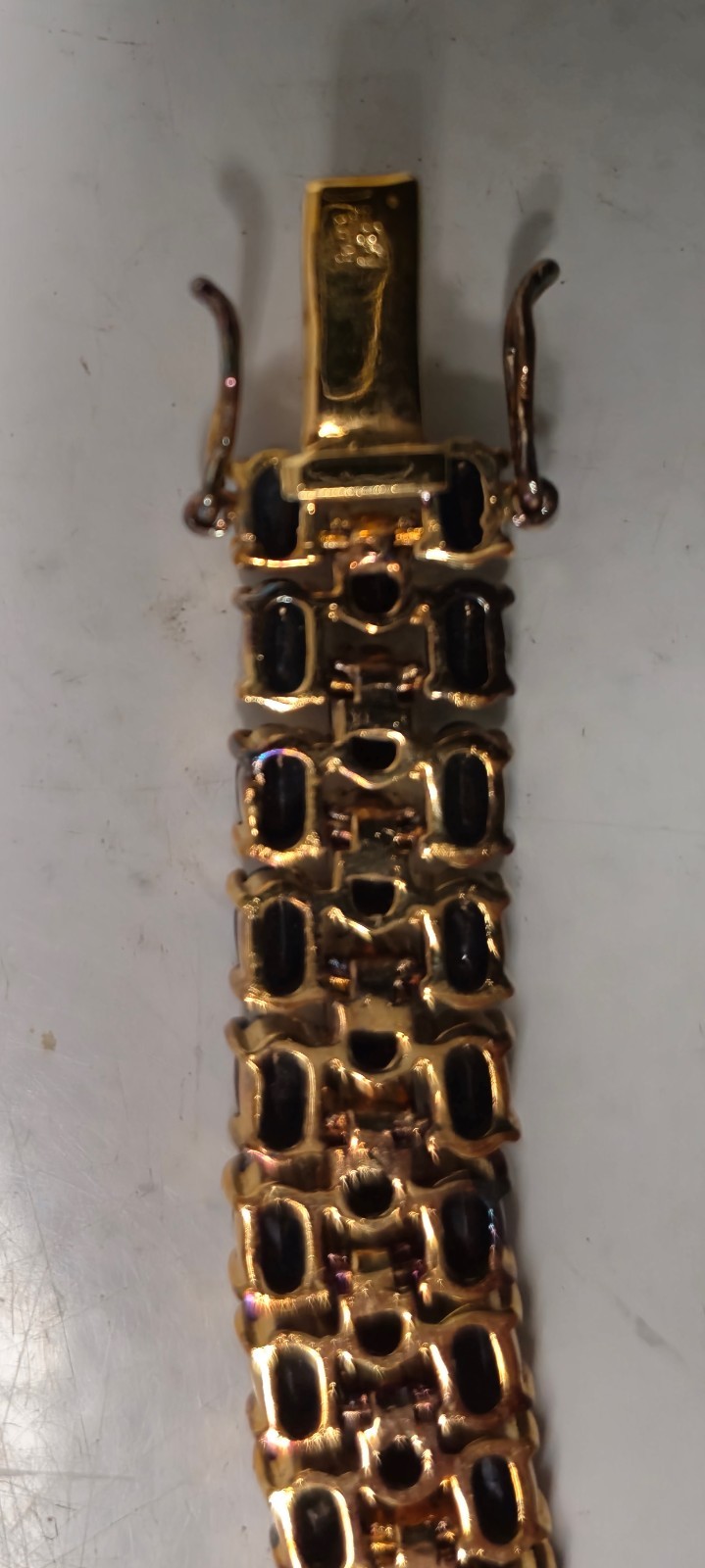 TECHNIBOND SAPPHIRE Blue Bracelet Never Worn