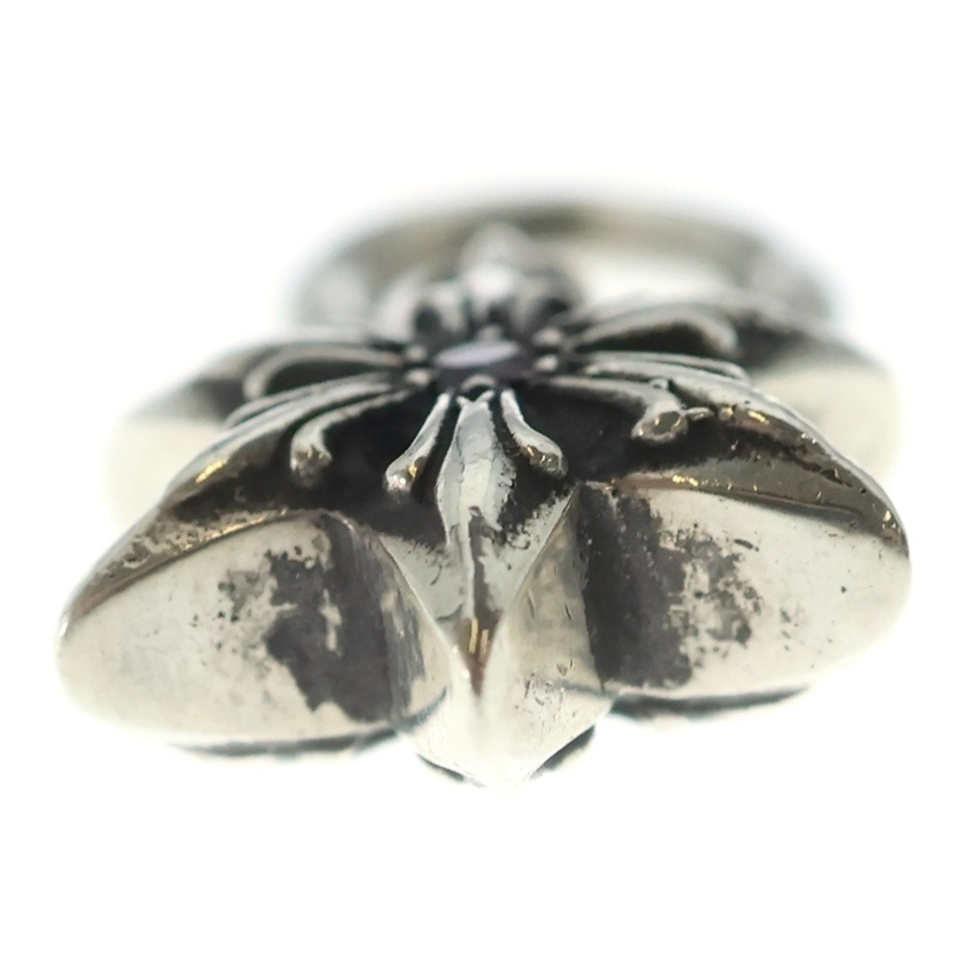 Chrome Hearts Old Star Charm 1rby 6 Point Single Sided 1 Ruby Silver Used bdd32d