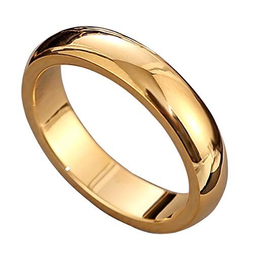 2 MM 4 MM Stainless Steel Ring Jewel Roman Numerals Stackable High Polish Pla…