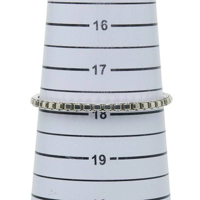 Tiffany&Co. Venetian Link Bracelet SV925 AB Used Silver Women 19.5cm