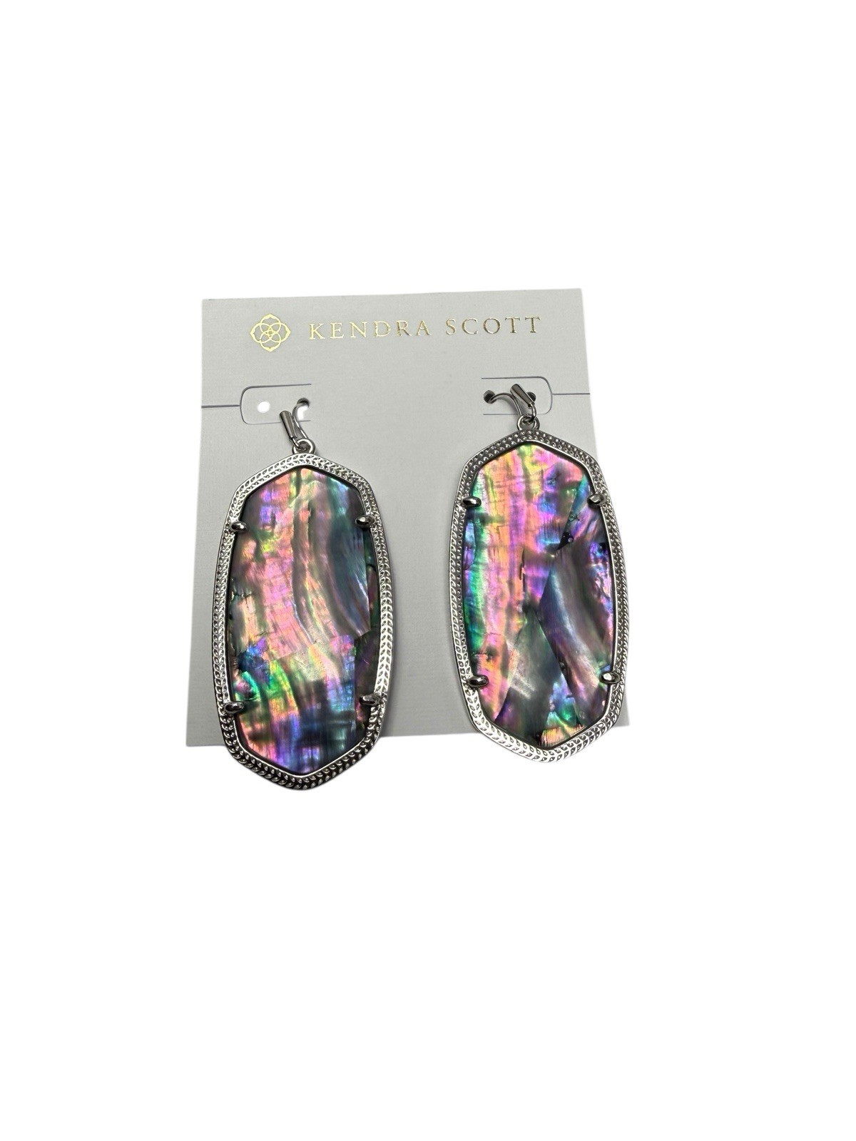 Kendra Scott Danielle Silver Silver Lilac Abalone One Size 9608802139