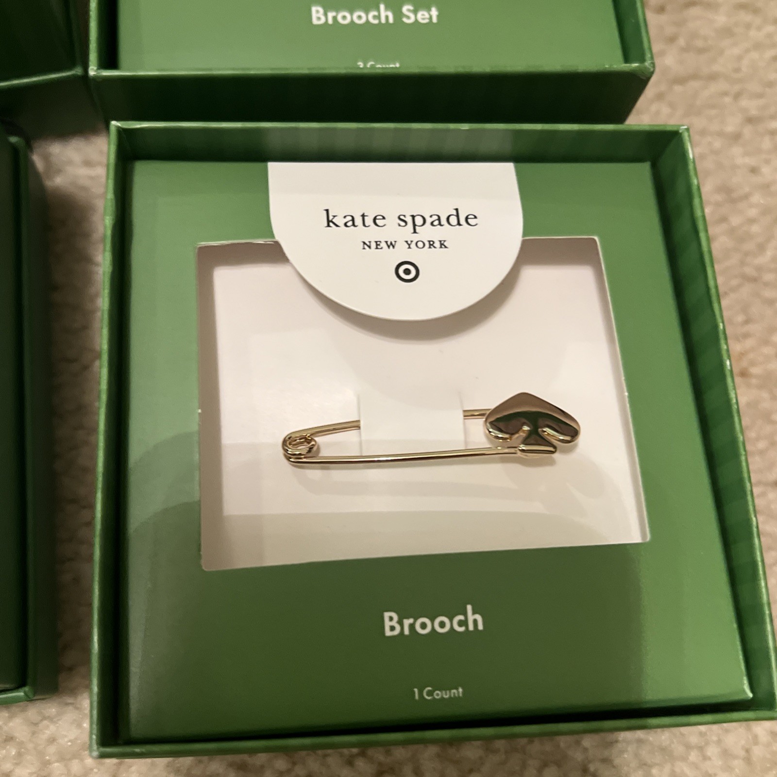 LE NWT Target Kate Spade Collab Unique Lot – 10 Items Earrings, Brooches, Etc.