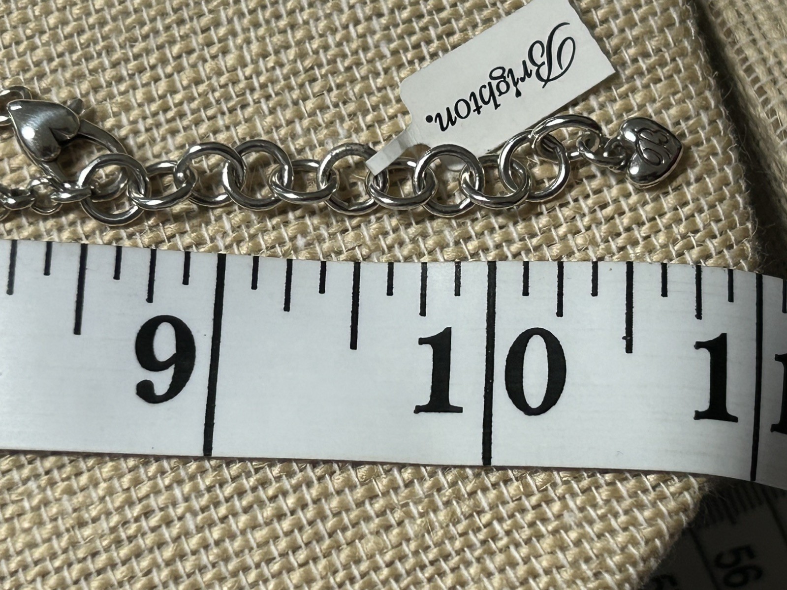 Brighton Anchored in Love Anchor Heart Pendant Necklace 18–20” Adjustable