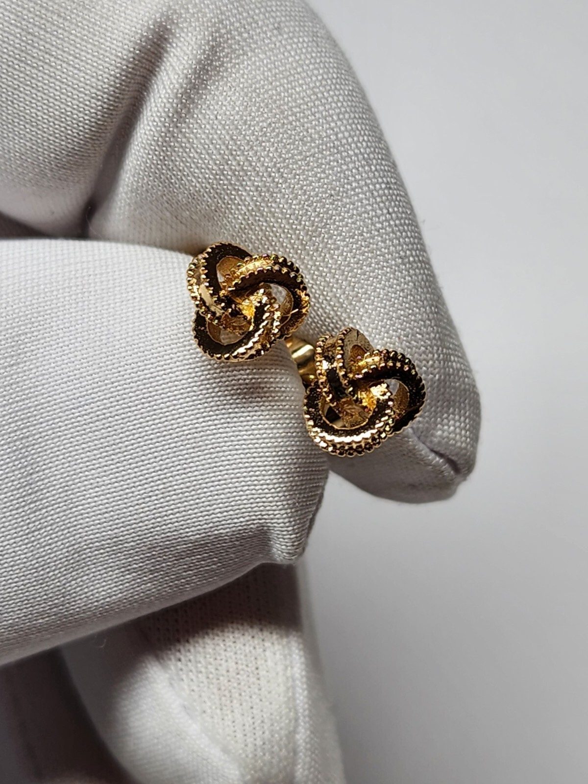 Gold, Silver, Rose Plated Stud Earrings Unisex Fashion Jewelry Women, Men