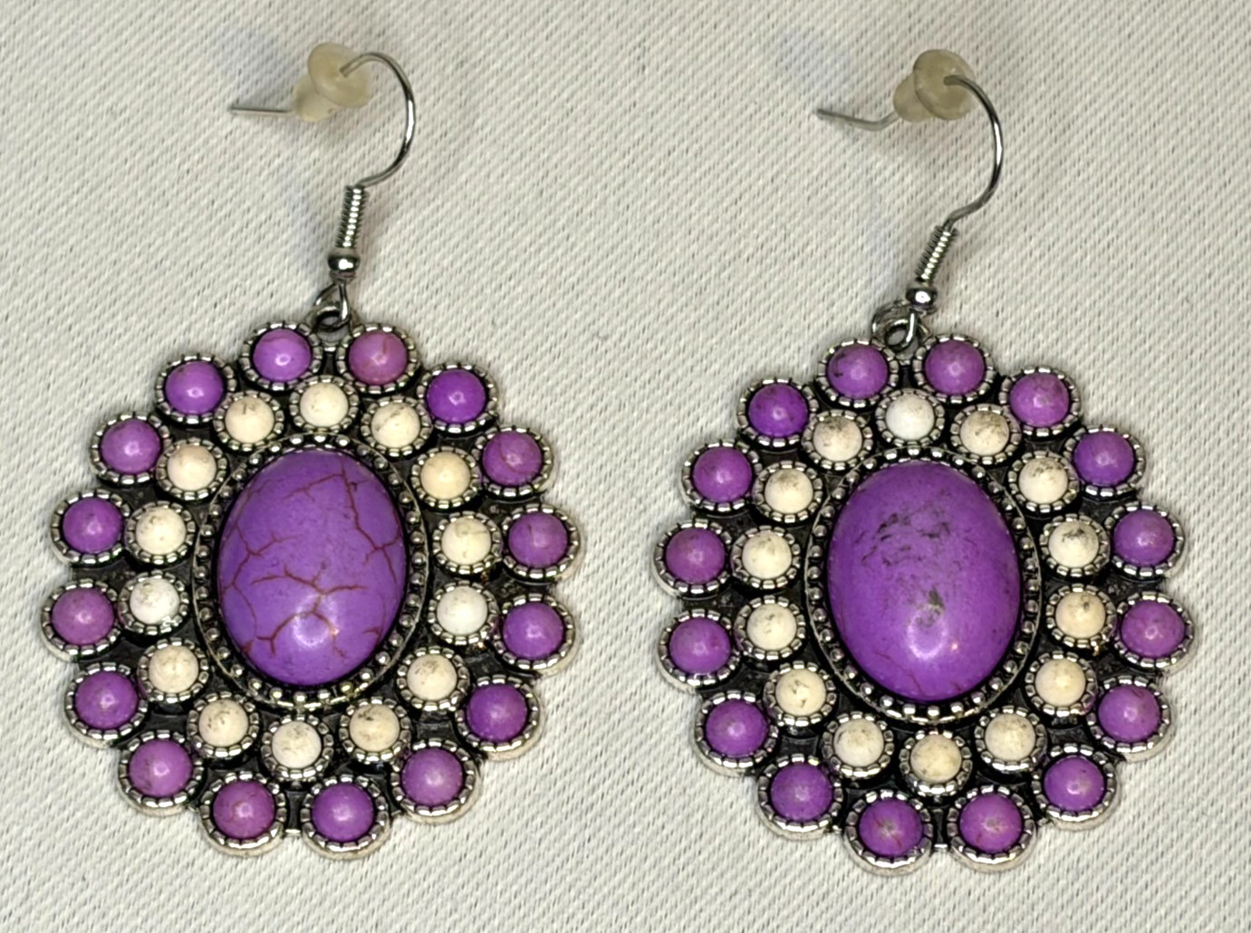 Paparazzi Solstice Purple Stone Earrings