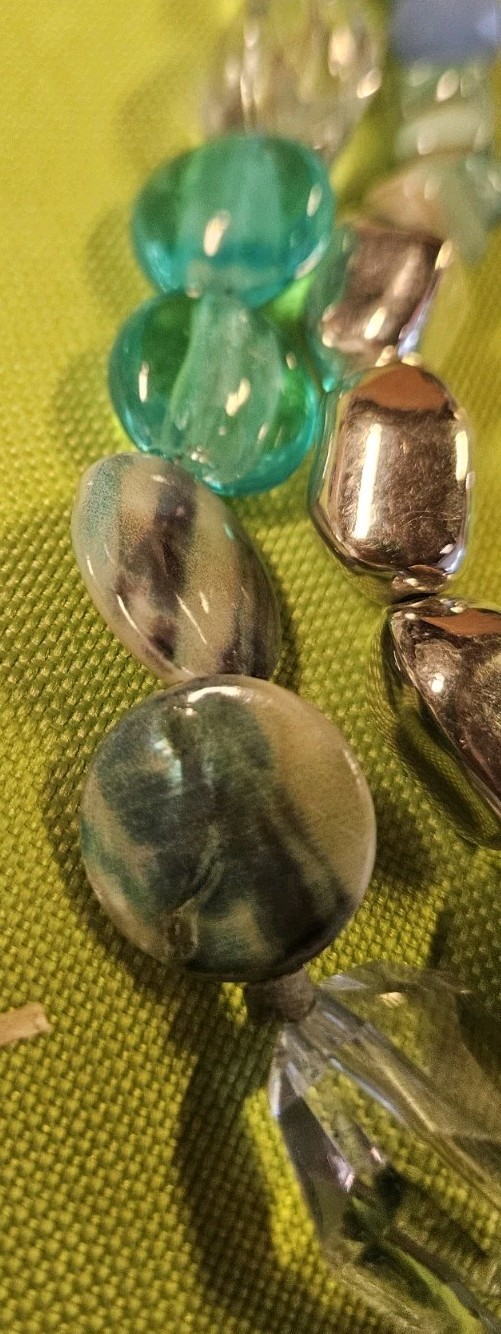 Two Strand Necklace All Kinds Of Fun Shapes ,fun