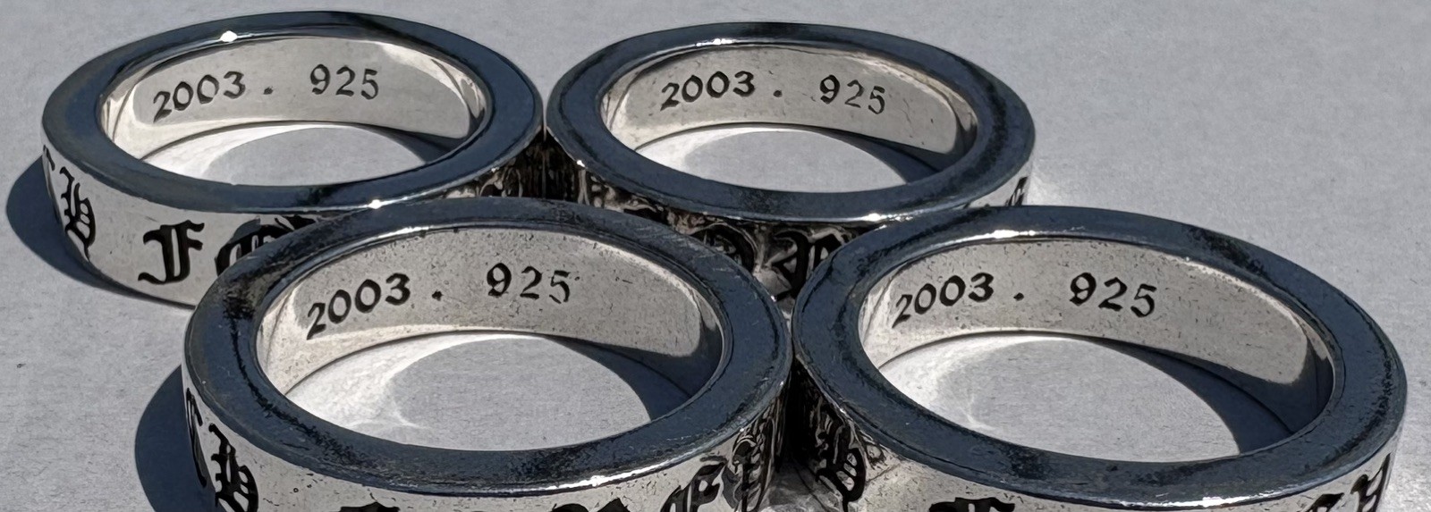 🗡️ (1) Gothic Forever Style Ring 🗡️