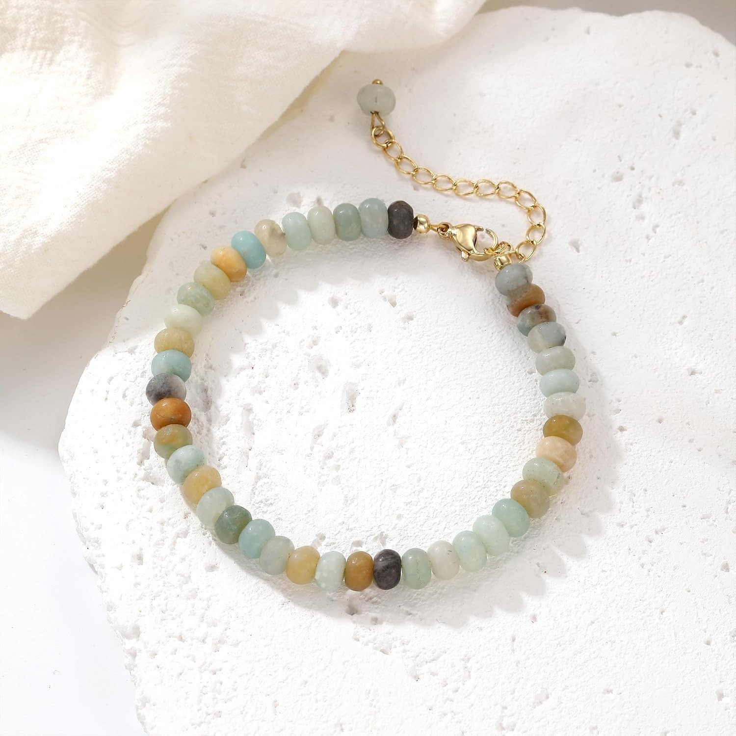 Elegant Handmade Stackable Bracelet for Women – Bright Gemstone Accessory