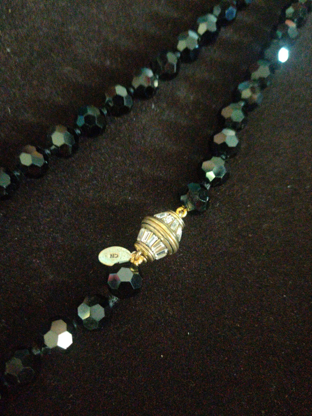 Heidi Daus BLACK Heirloom Quality Necklace & Bracelet ~Full of Possibilities