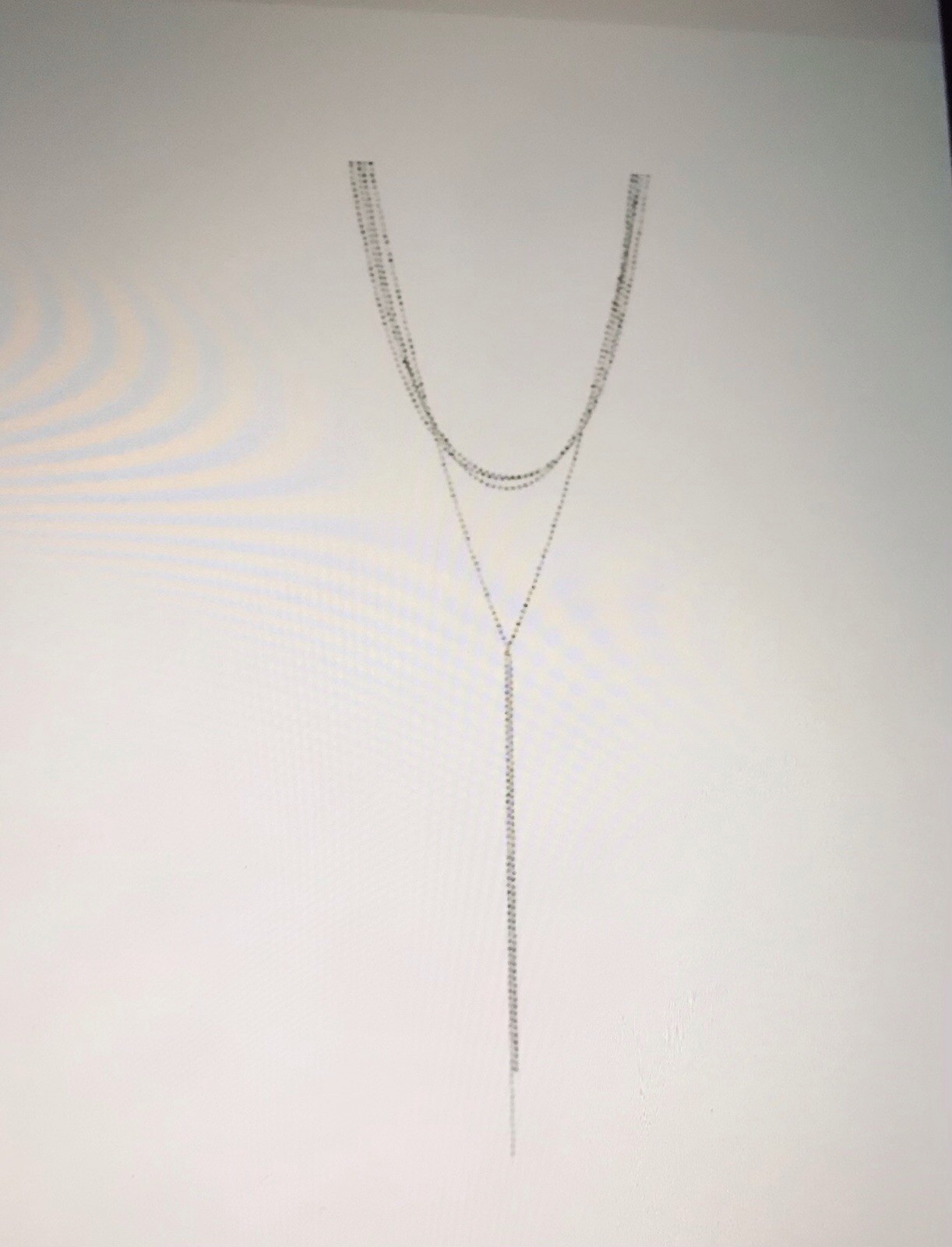 8 Other Reasons 9 Nine Lives Choker Necklace Rhodium Silver 13.5” 8OR Retail $58
