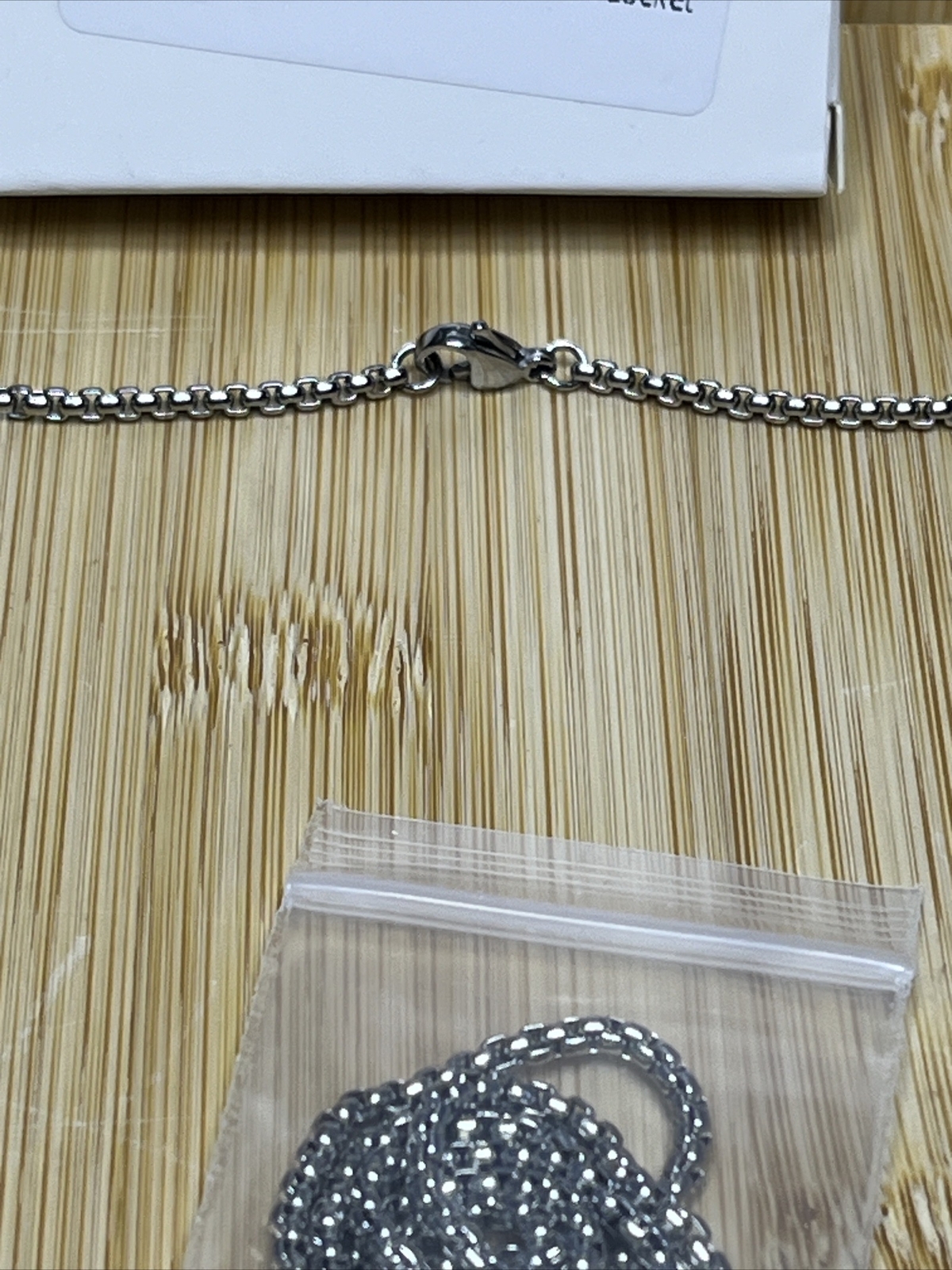 Stainless Steel Square Rolo Box Chain Necklace for Men and Women 24” 2pk 3mm