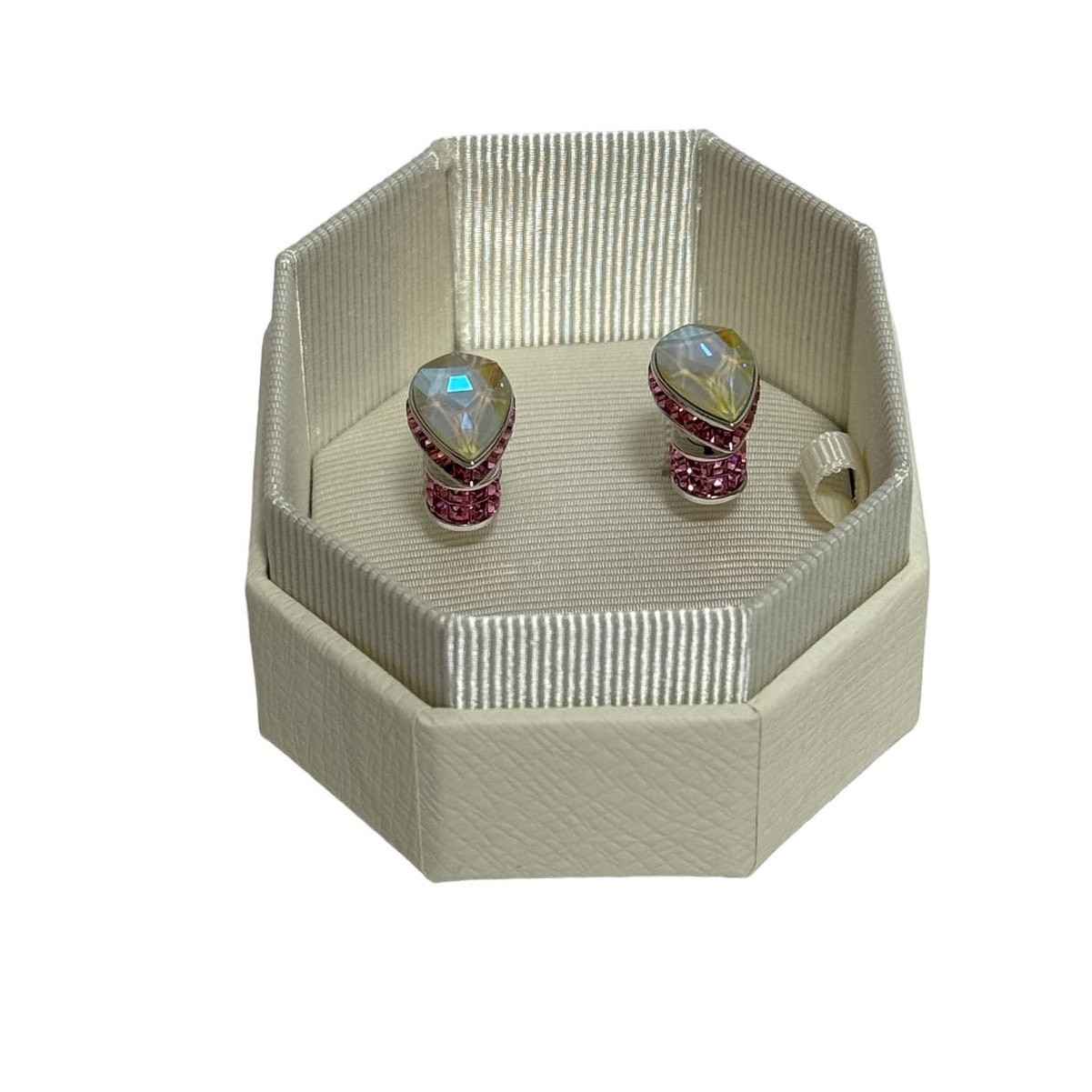 Swarovski Orbita drop earrings, multicoloured New