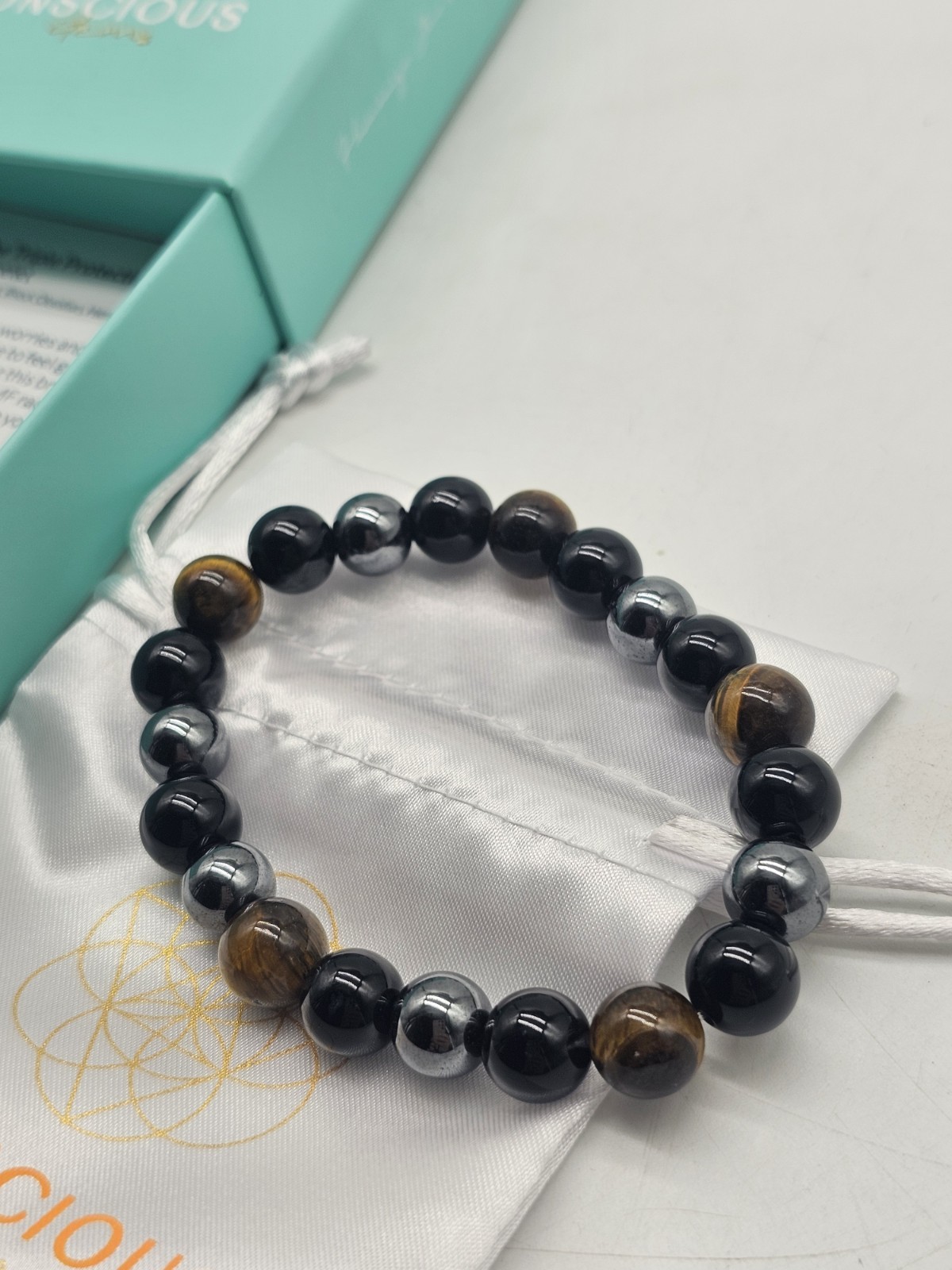 Conscious Items The Triple Protection Bracelet 7.8in