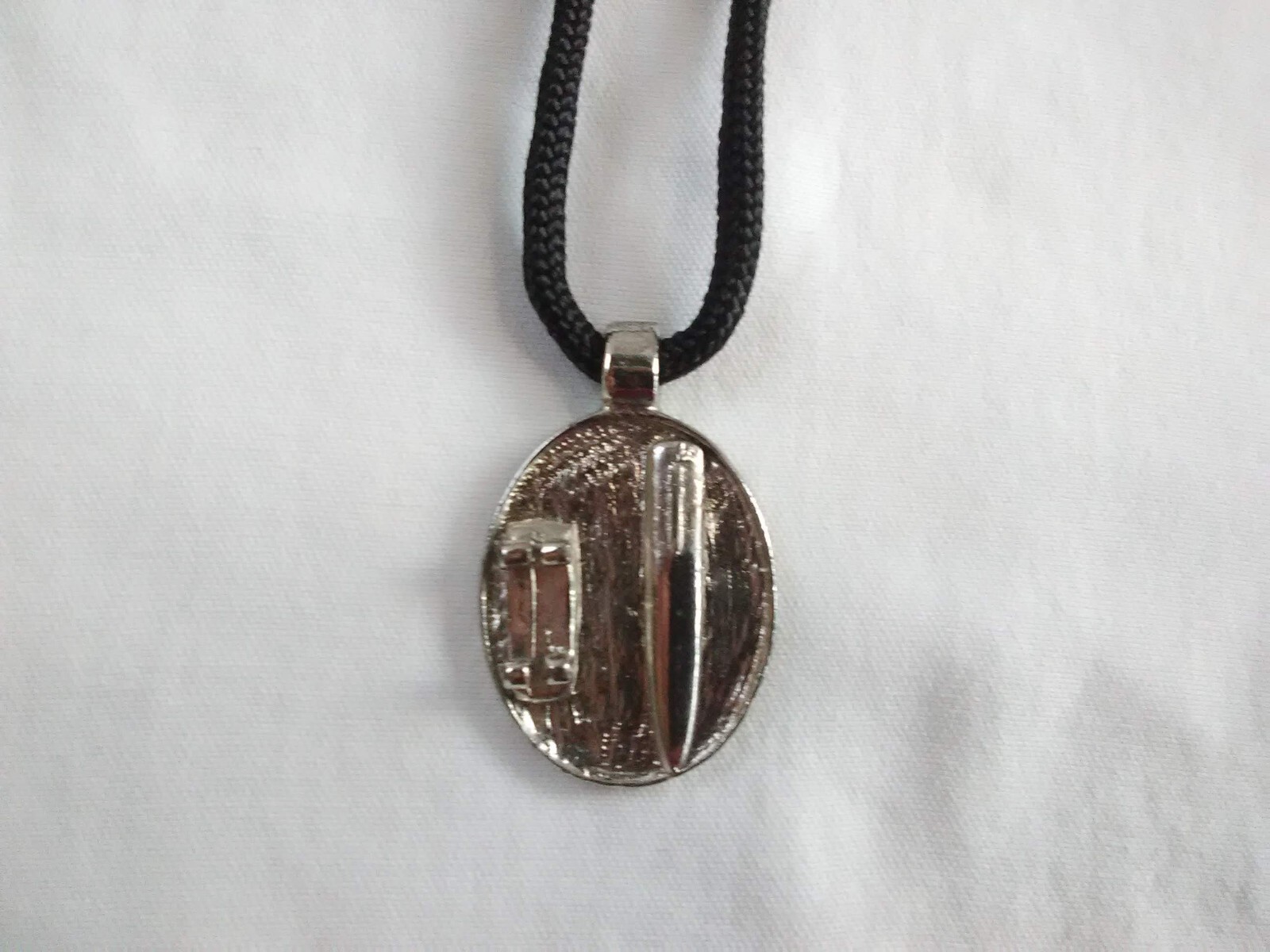 Necklace Skate Surf Board Cast FINE PEWTER PENDANT 30″ SURFER SUP GIFT New