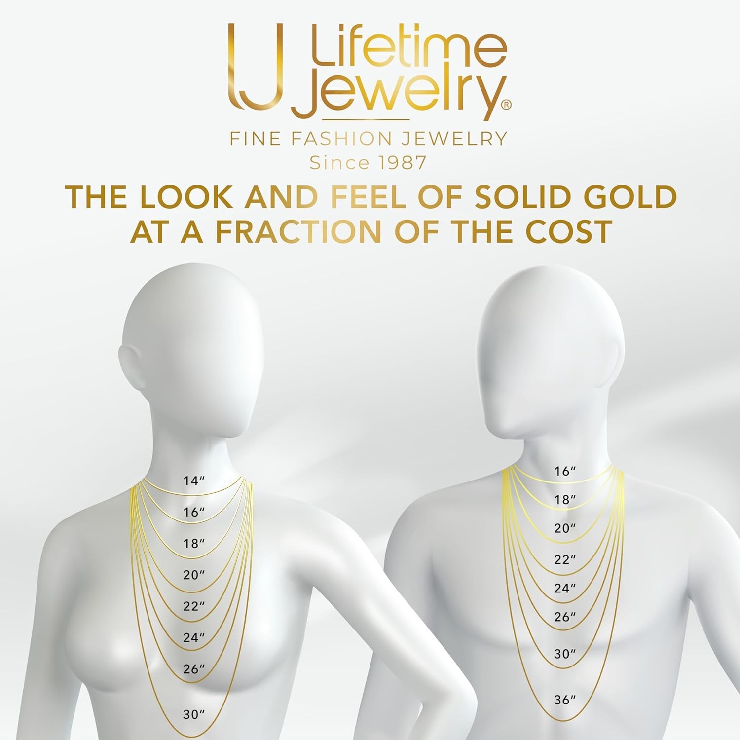 Versatile 24K Gold Plated Diamond Cut Rope Chain for Men & Women – 4mm, 16-30