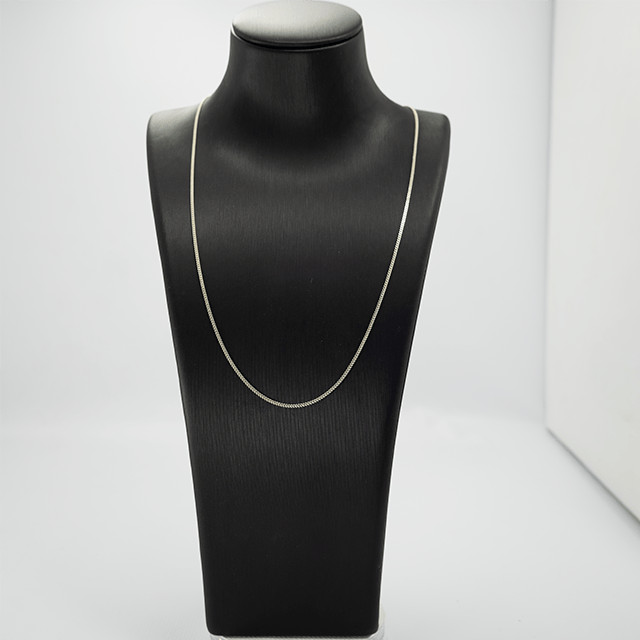 Silver gourmet chain 835 silver timeless and elegant