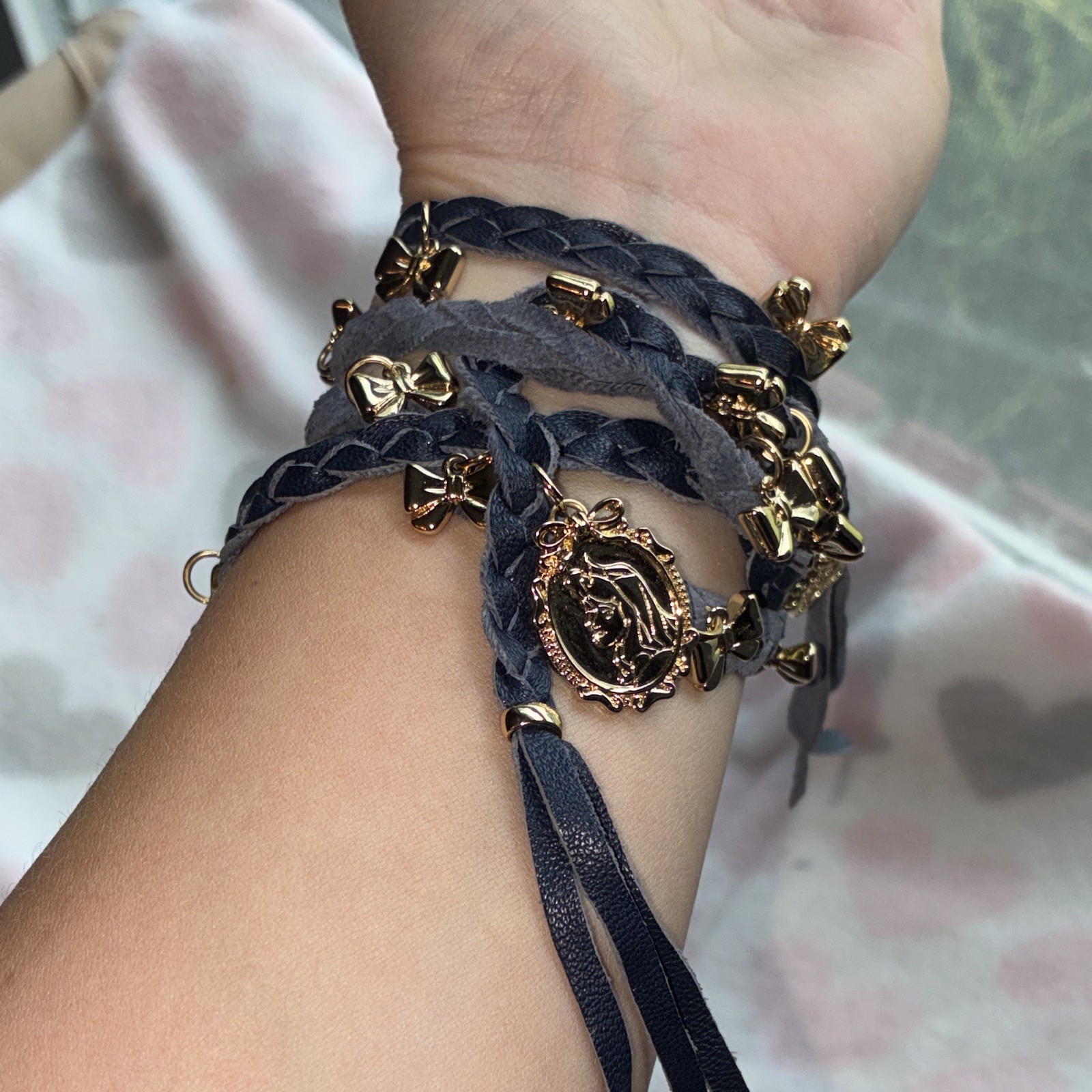 Disney Suede Wrap Bracelet: Princess Aurora Sleeping Beauty: Love Hidada